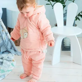 2-Piece Organic Snowsuit | Baby Girl Winter Outfits