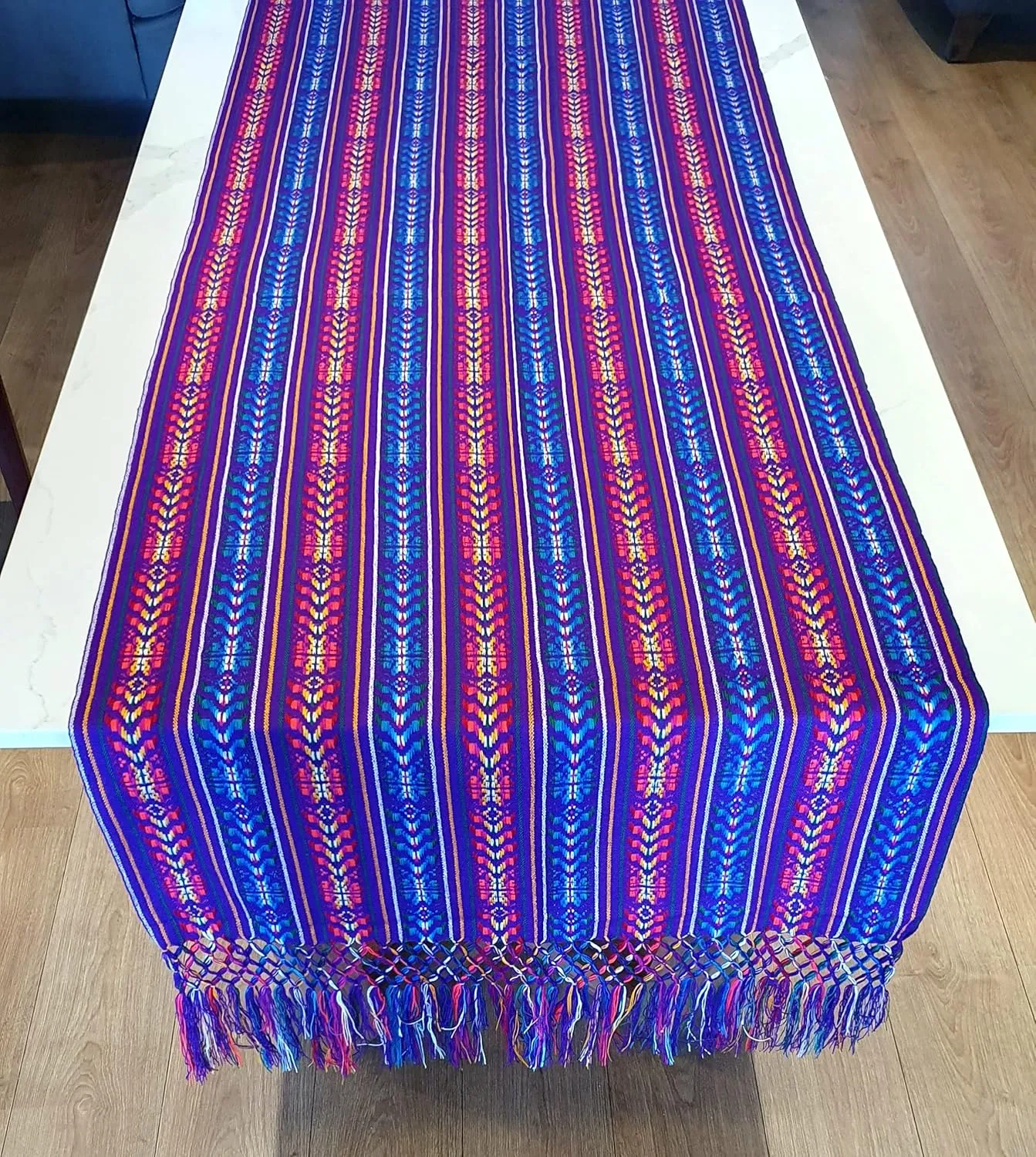 ALKIMIA INC Mexican Handmade Colorful Rebozo Shawl