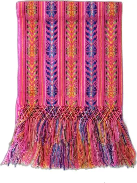 ALKIMIA INC Mexican Handmade Colorful Rebozo Shawl