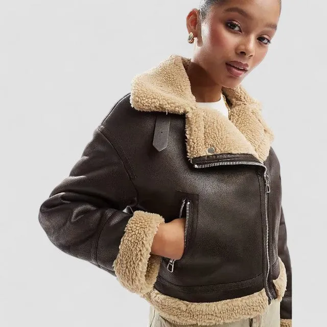 Amber Shearling Jacket