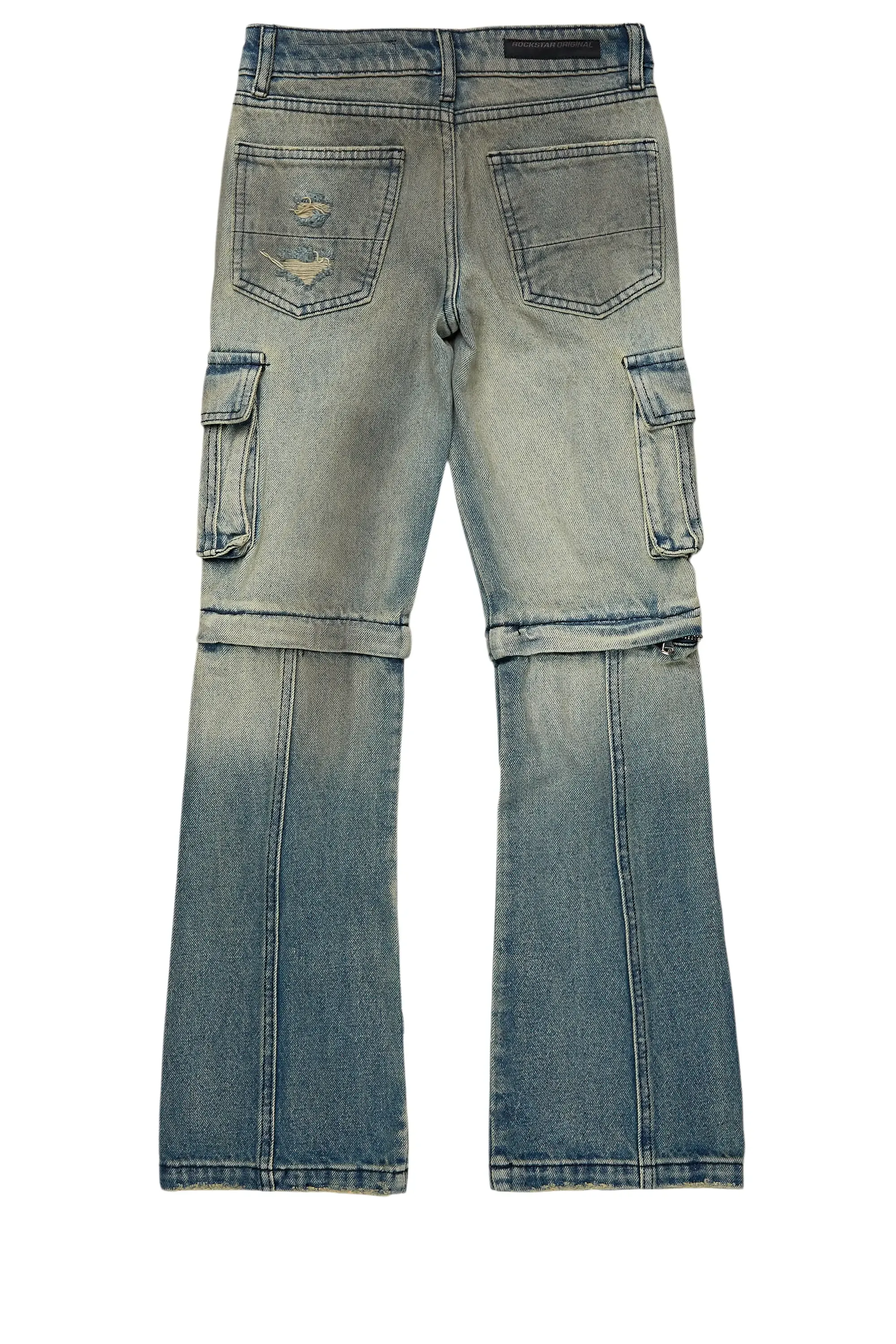 Boys Rupert Blue Baggy Fit Jean