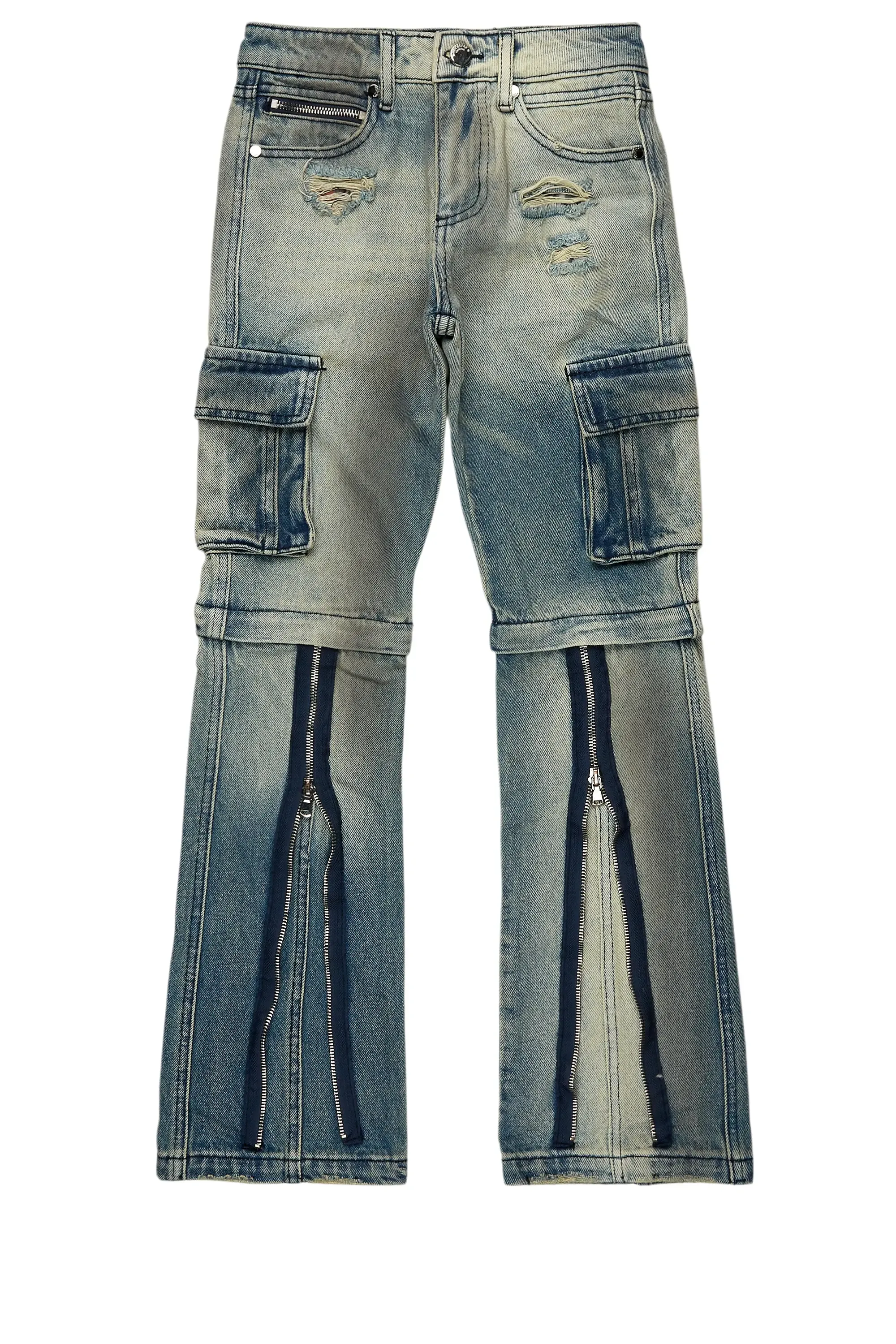Boys Rupert Blue Baggy Fit Jean