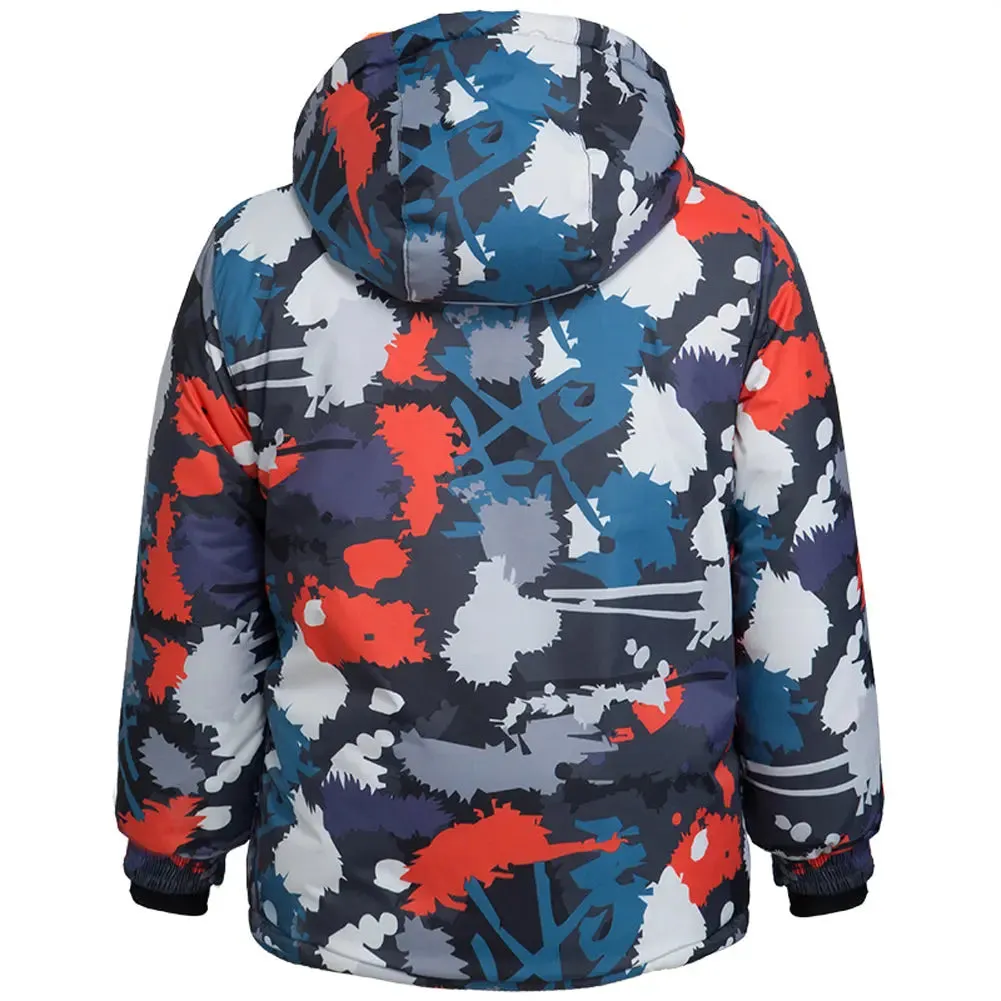 Boys Waterproof Windproof Snowboard Ski Jacket