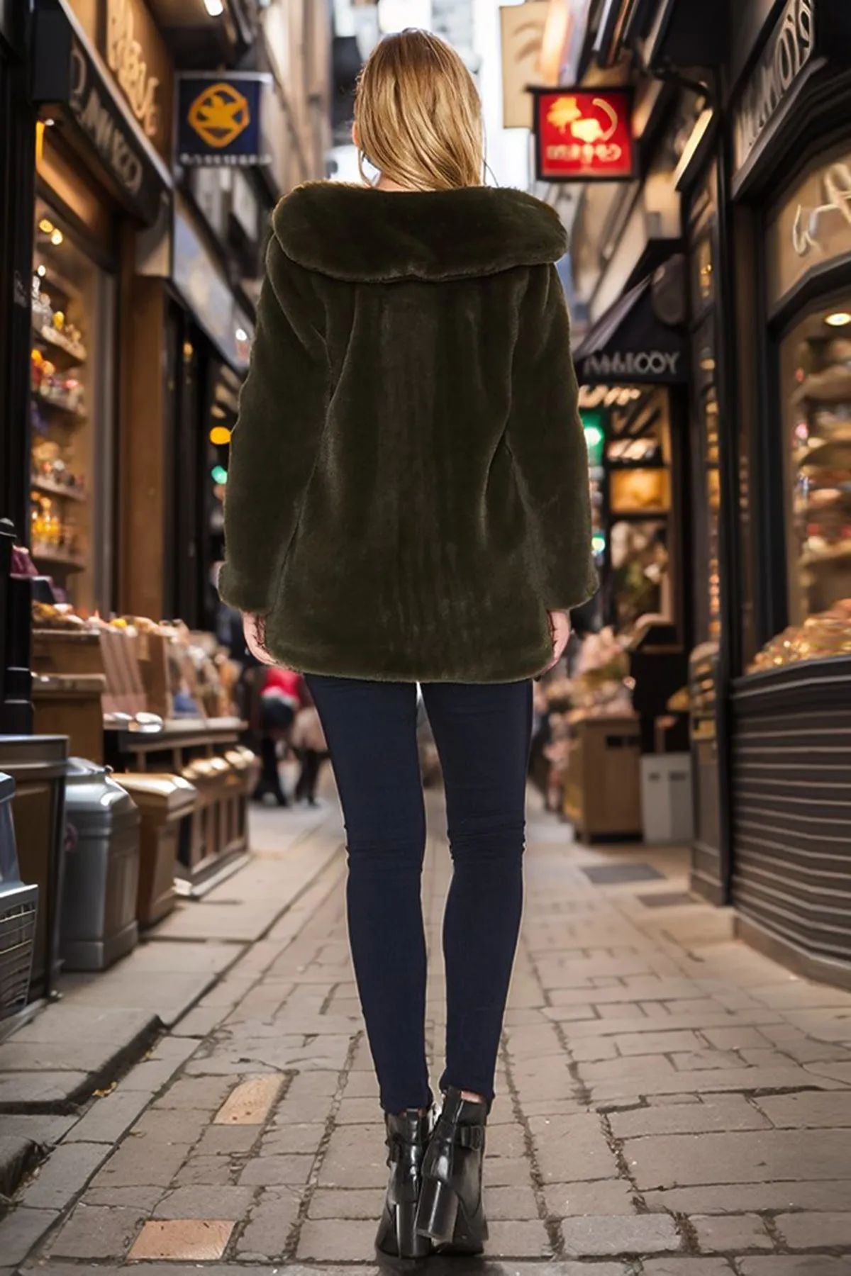 CARA COAT (OLIVE)-CVJ1952