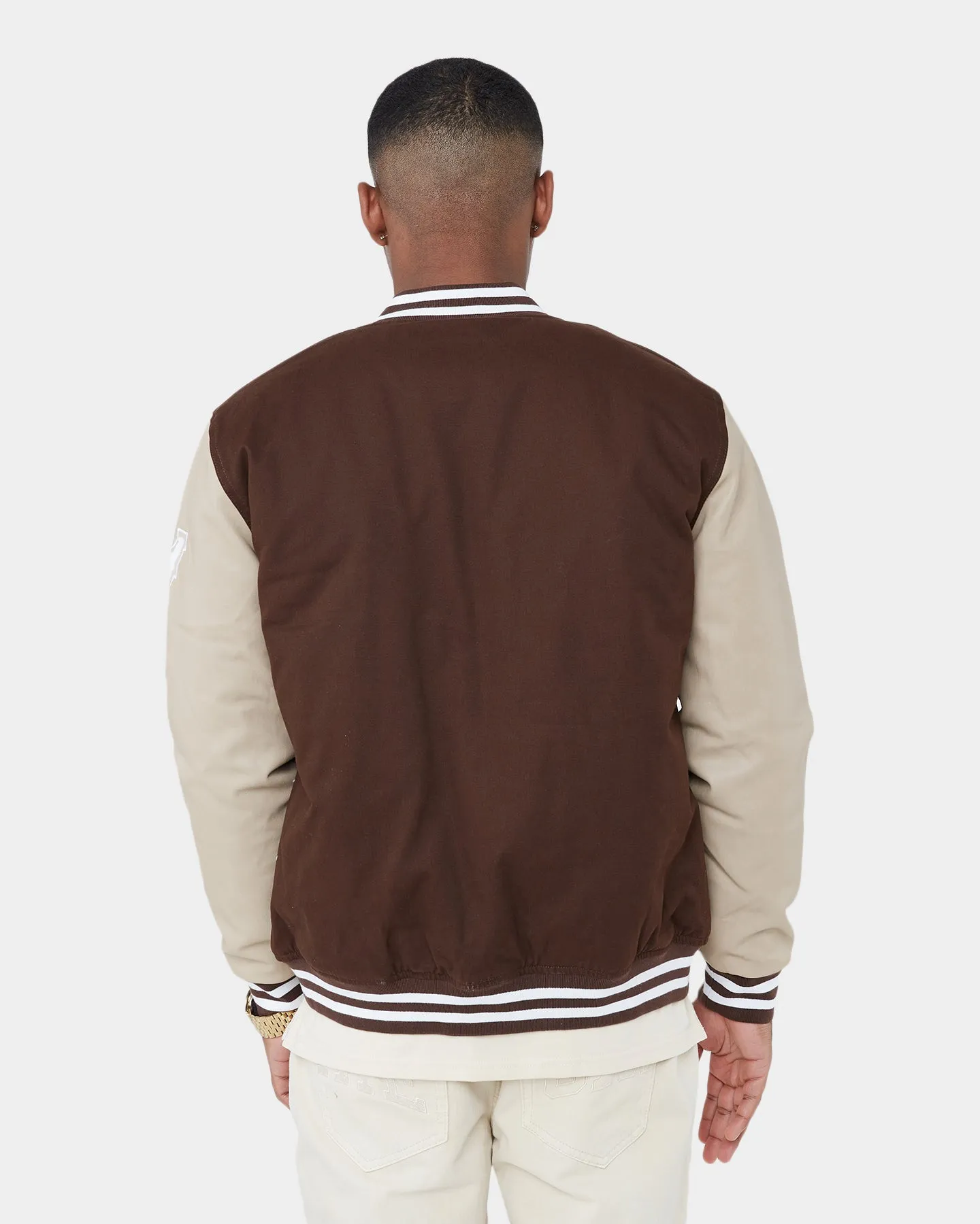 Carré MVP Varsity Jacket Brown/Cream