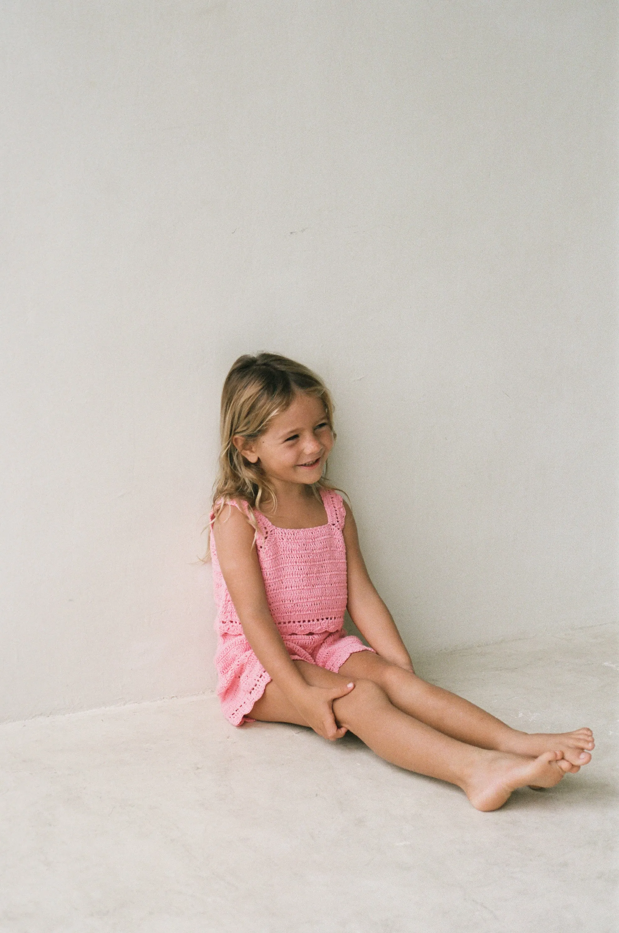 Crochet Shorts | Coral