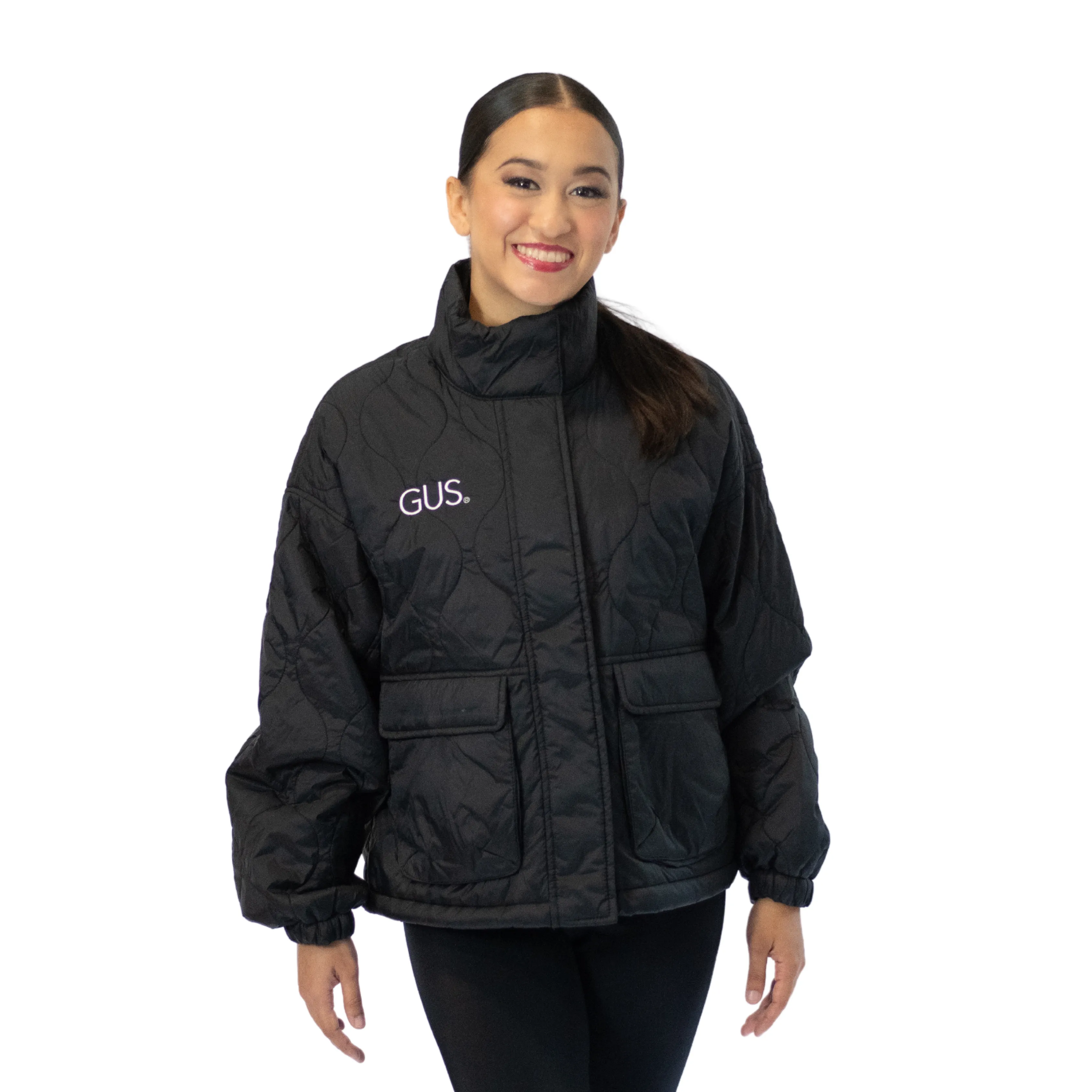 Cropped Jacket with GUS® Embroidered