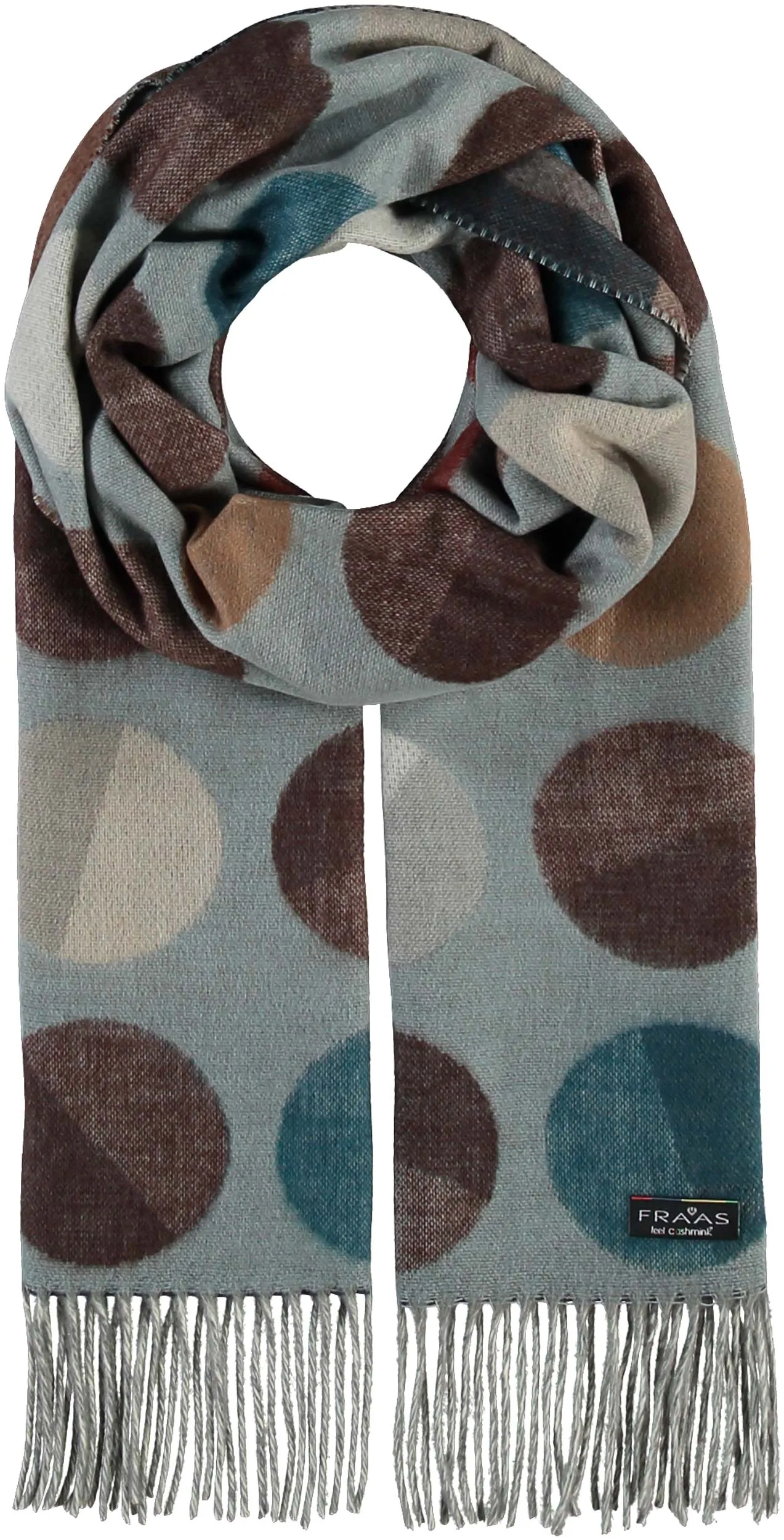 Divided Dots Oversized Cashmink Scarf