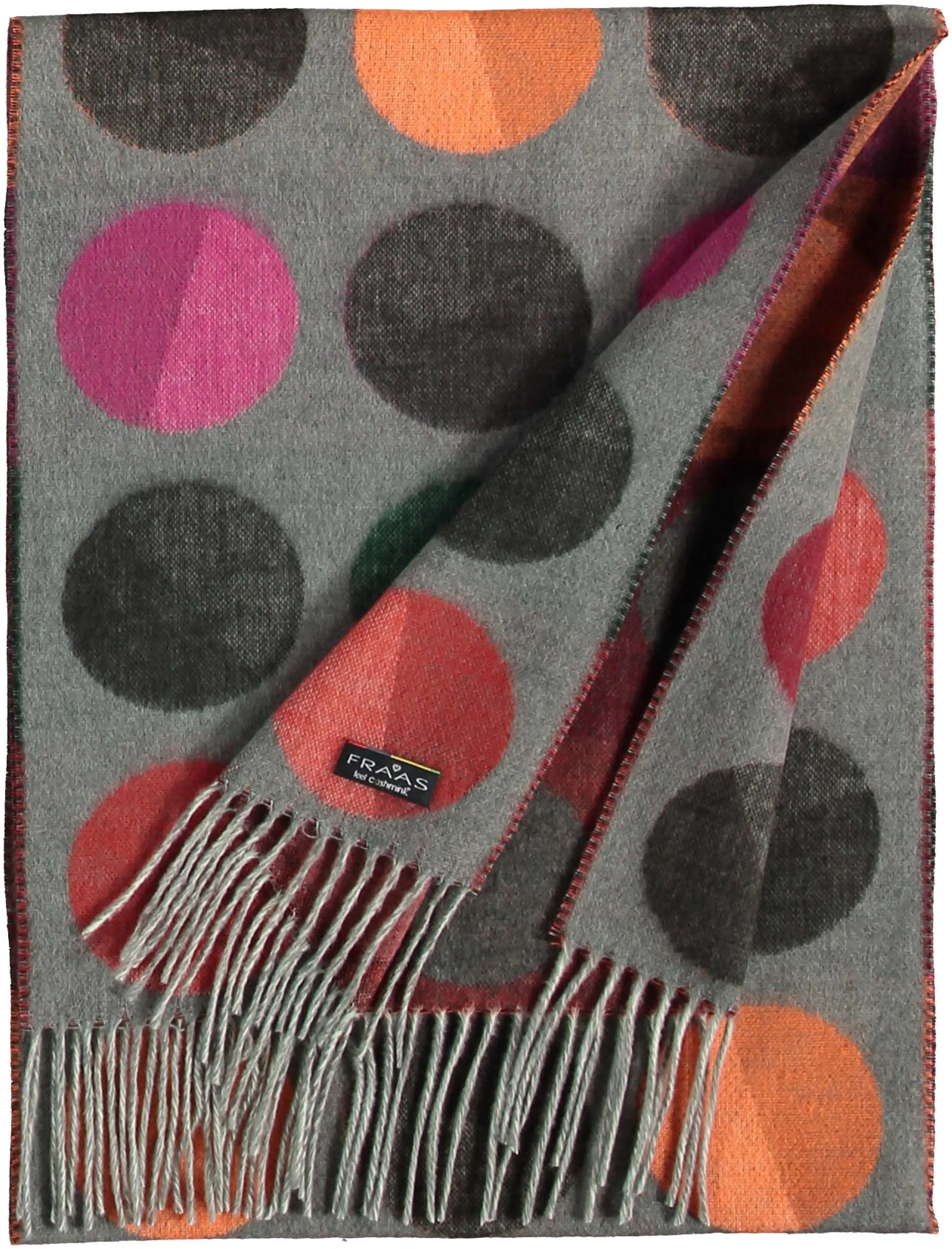 Divided Dots Oversized Cashmink Scarf