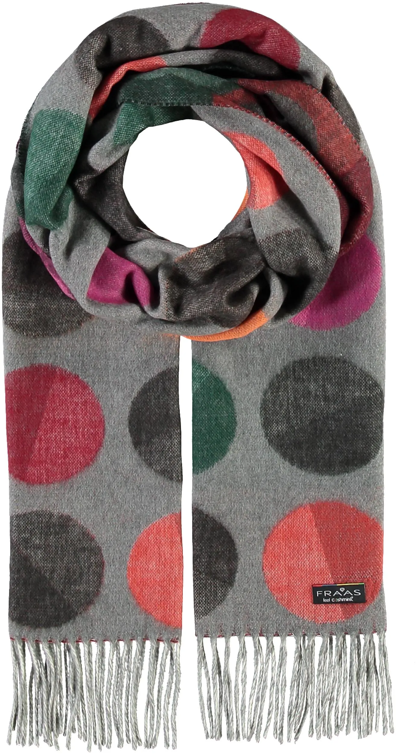 Divided Dots Oversized Cashmink Scarf