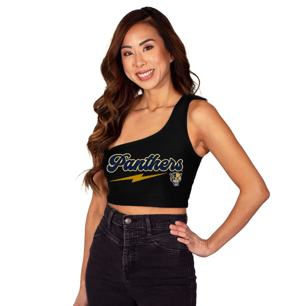 FIU Panthers Lightning One Shoulder Top