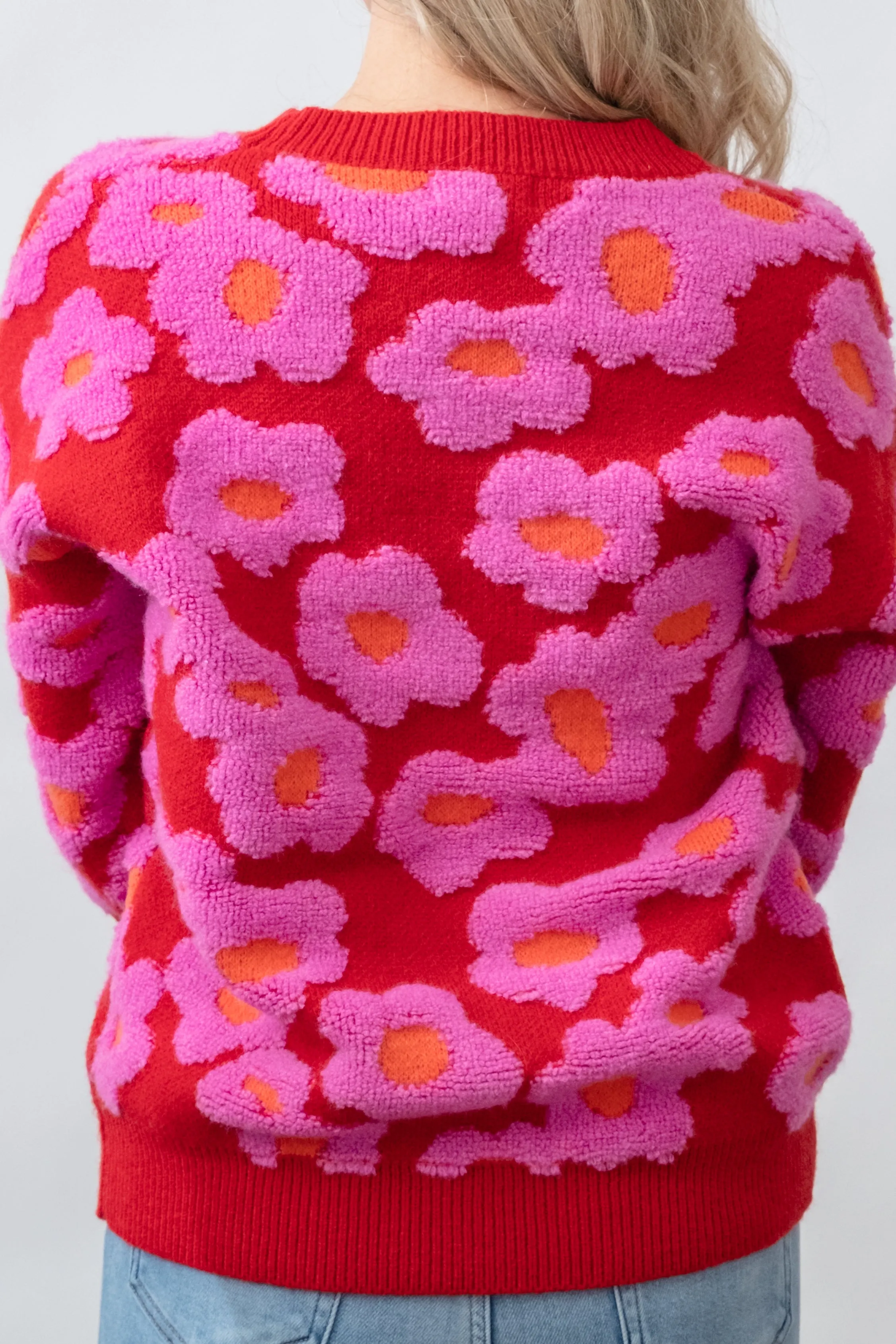 Fleur Sherpa Knit Sweater
