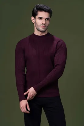 FULL SLEEVE SWEATER MAROON