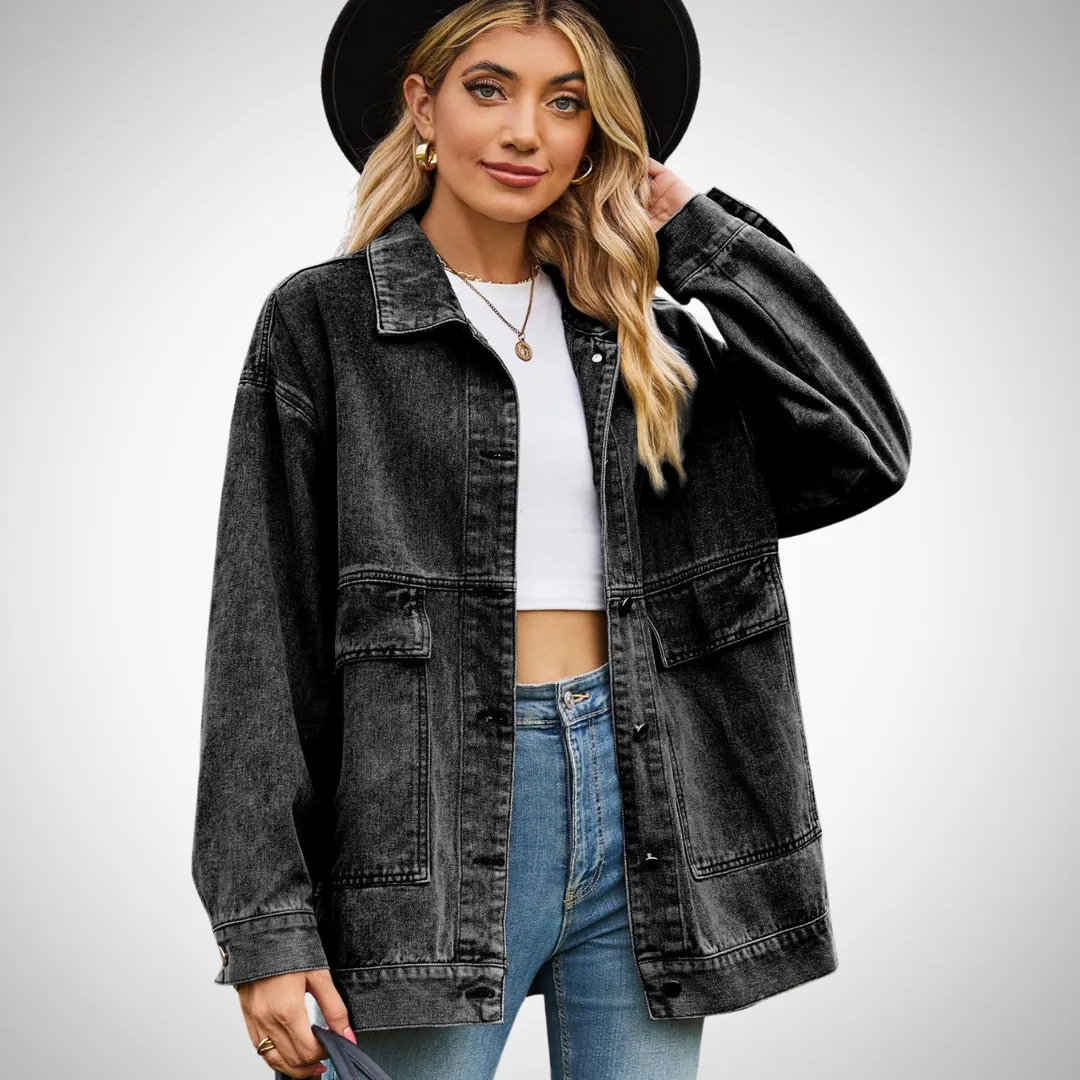Gwyneth Oversized Denim Jacket