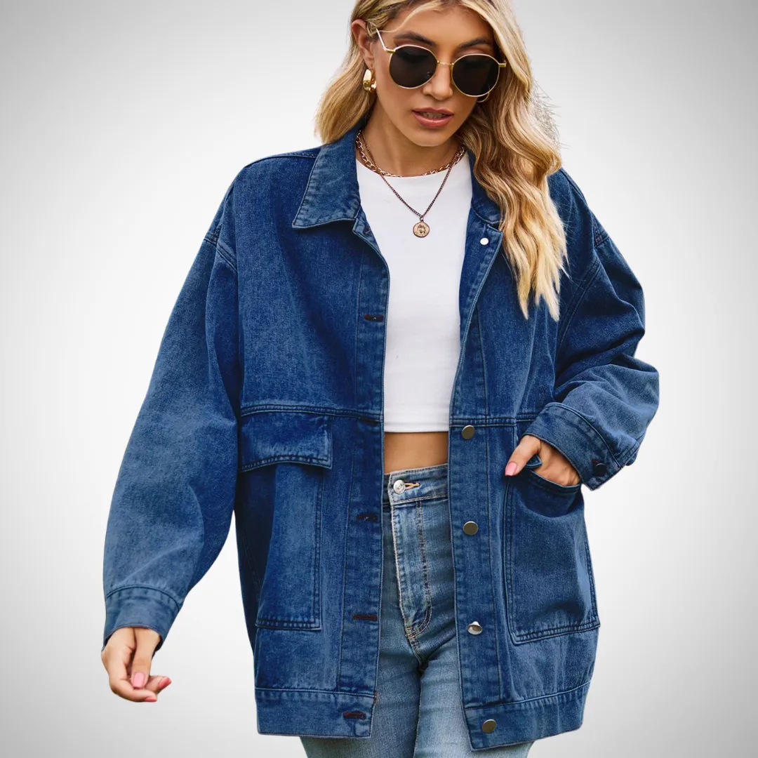 Gwyneth Oversized Denim Jacket