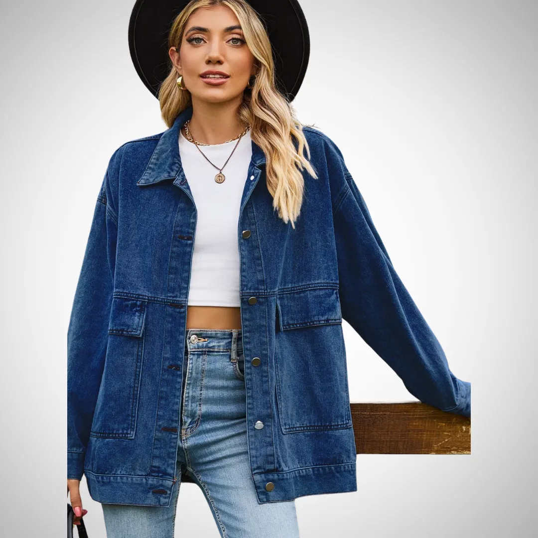 Gwyneth Oversized Denim Jacket