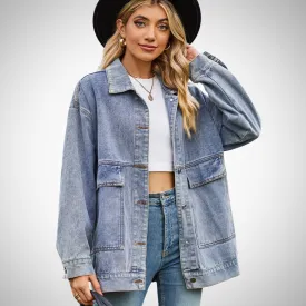 Gwyneth Oversized Denim Jacket