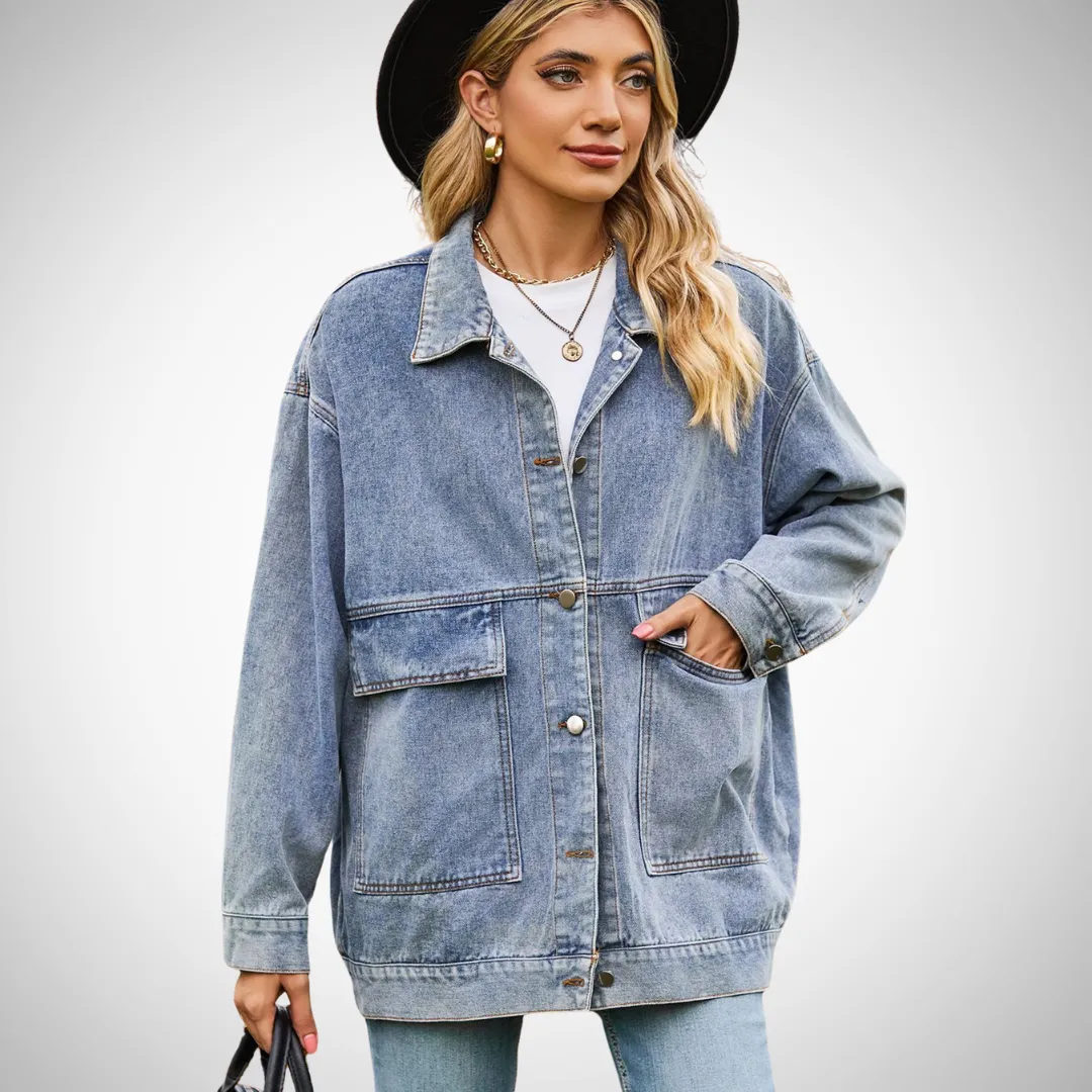 Gwyneth Oversized Denim Jacket
