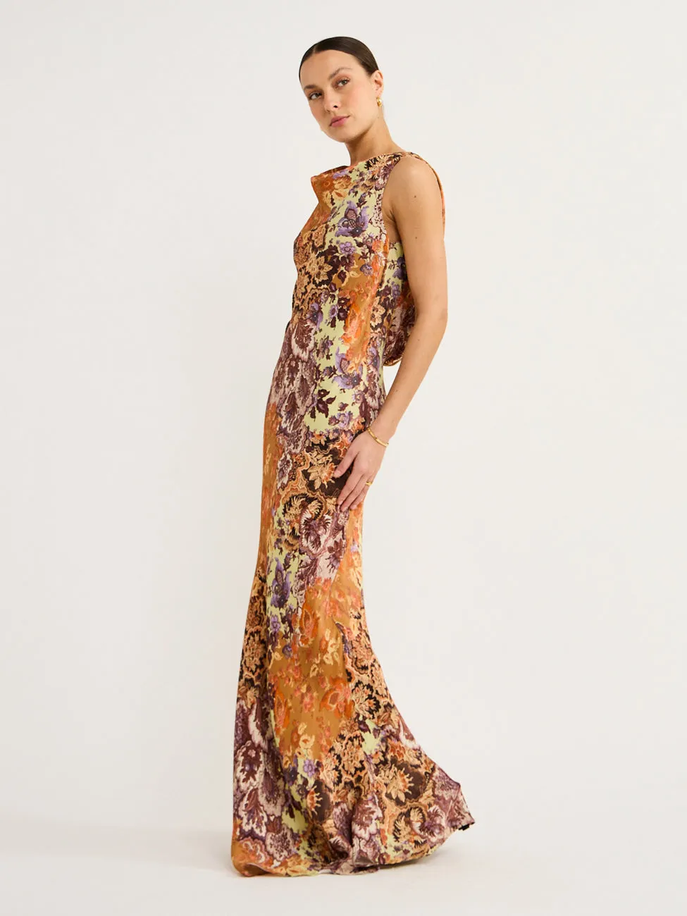 Hansen and Gretel Emmery Dress in Brocade