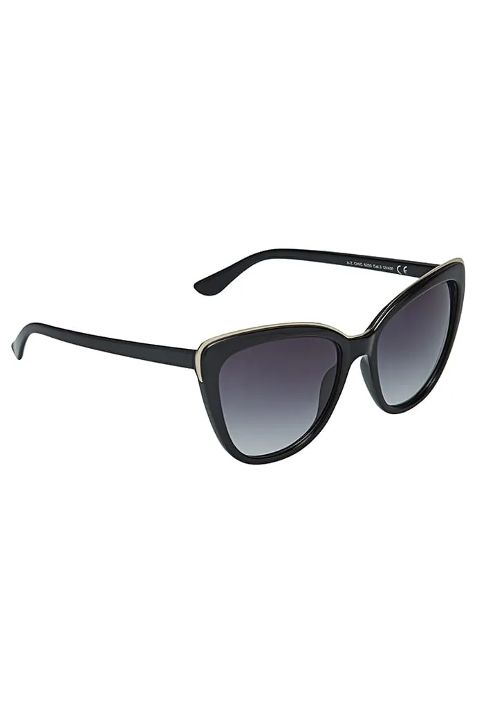 Louche Gail Cat Eye Detail Sunglasses