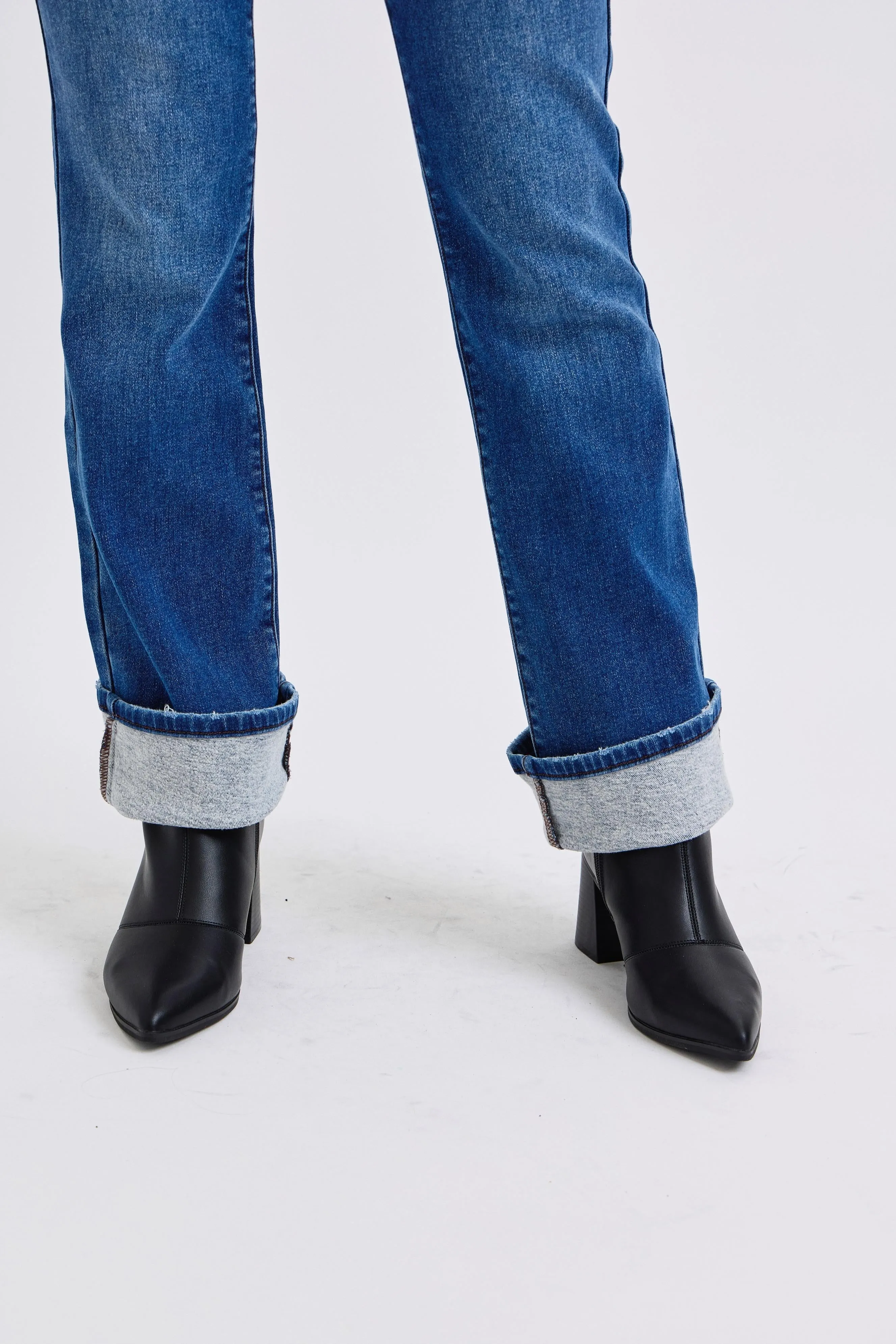 Mid Rise Thermal Bootcut JB113