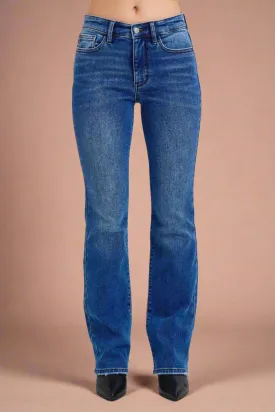 Mid Rise Thermal Bootcut JB113