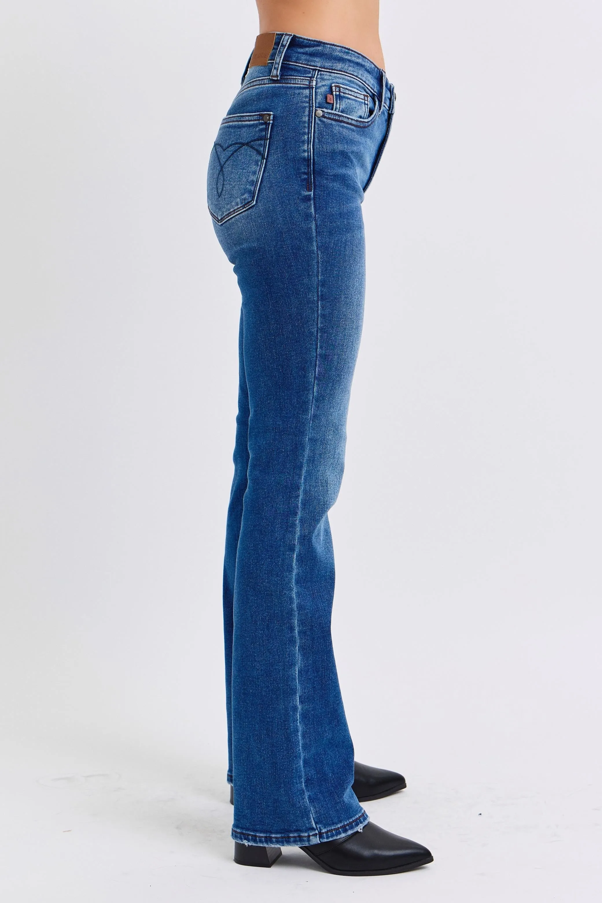 Mid Rise Thermal Bootcut JB113