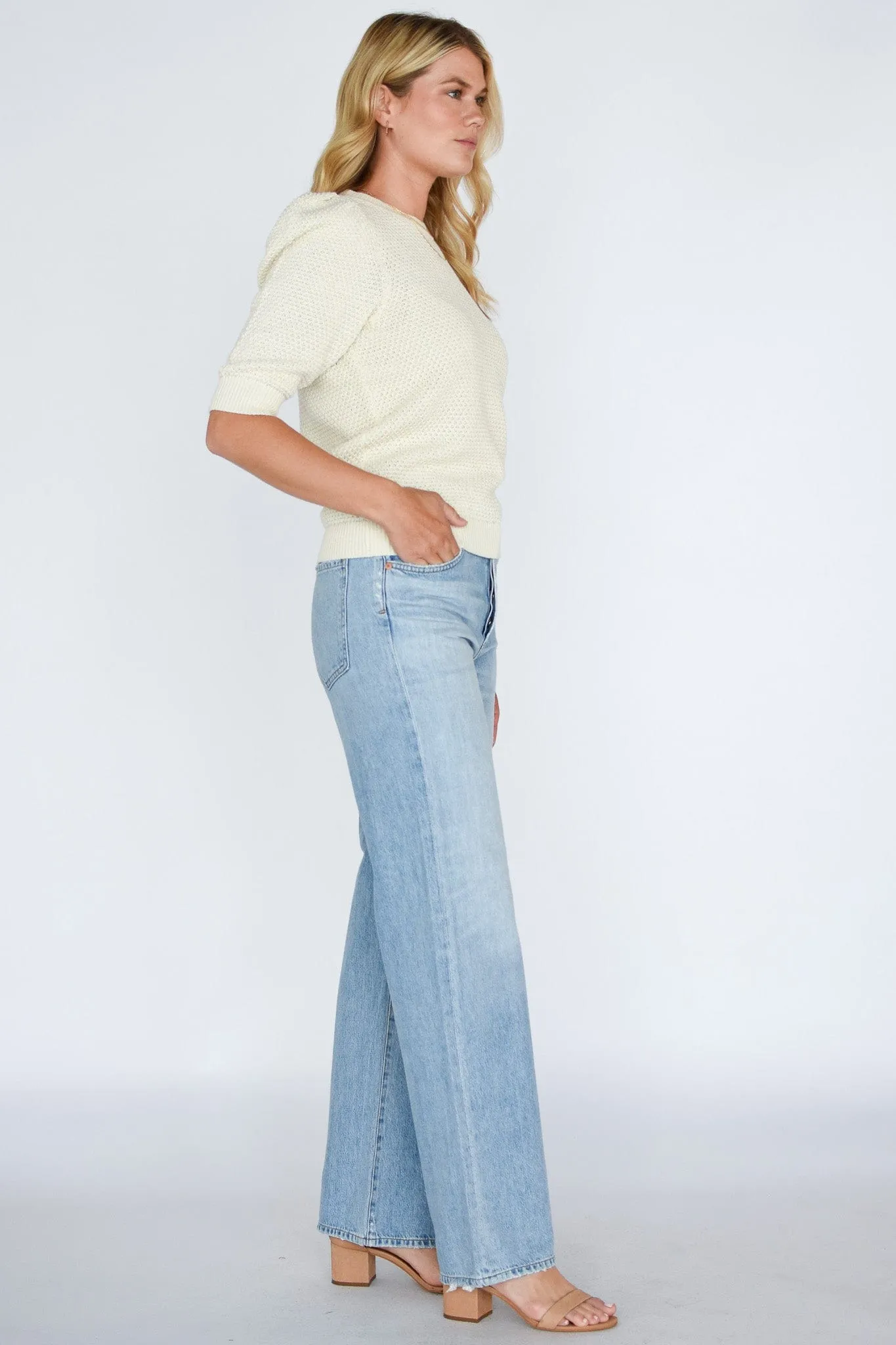 Mikala Short Sleeve Sweater