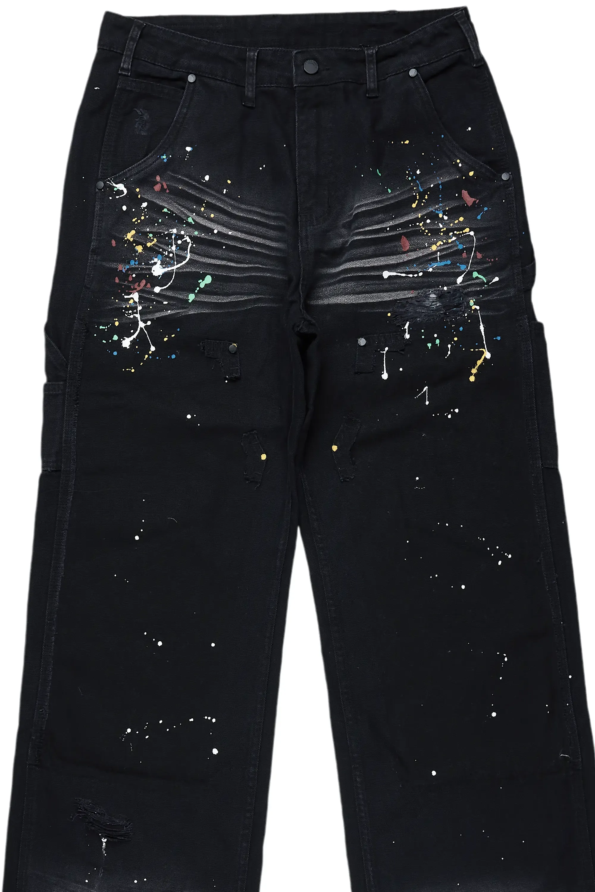 Naveen Black Baggy Fit Jean