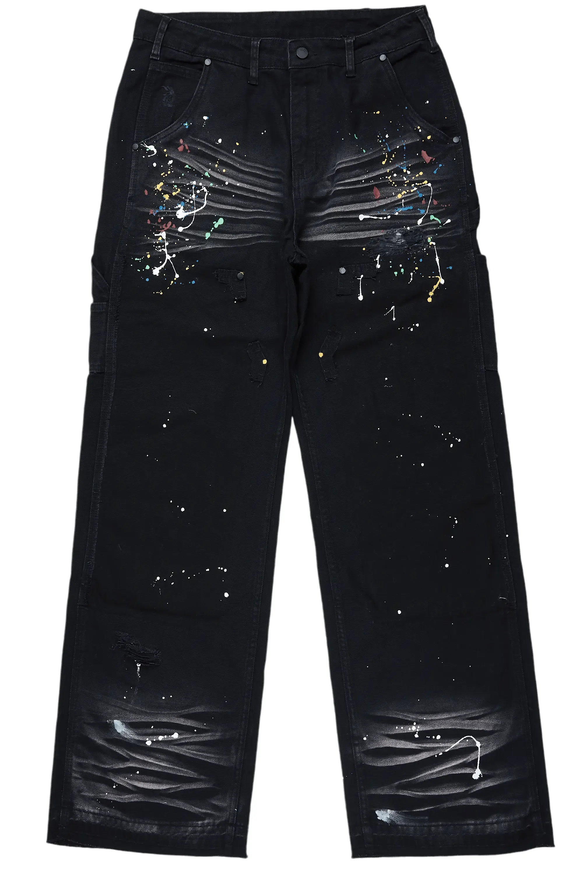 Naveen Black Baggy Fit Jean