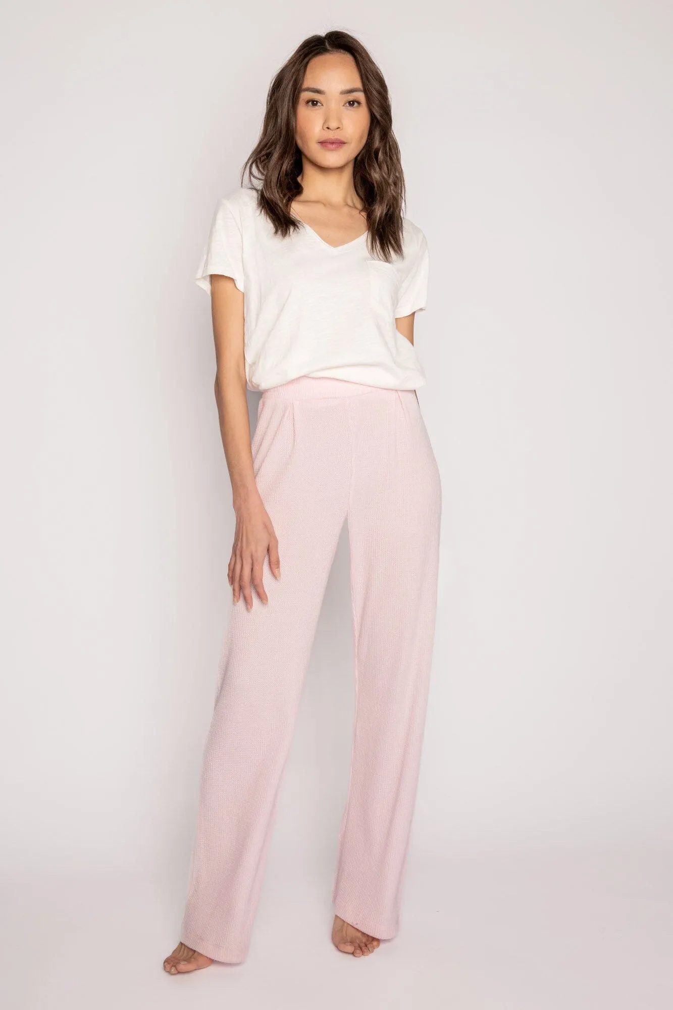 PJ Salvage The Remix Lounge Pant- Pastel Pink