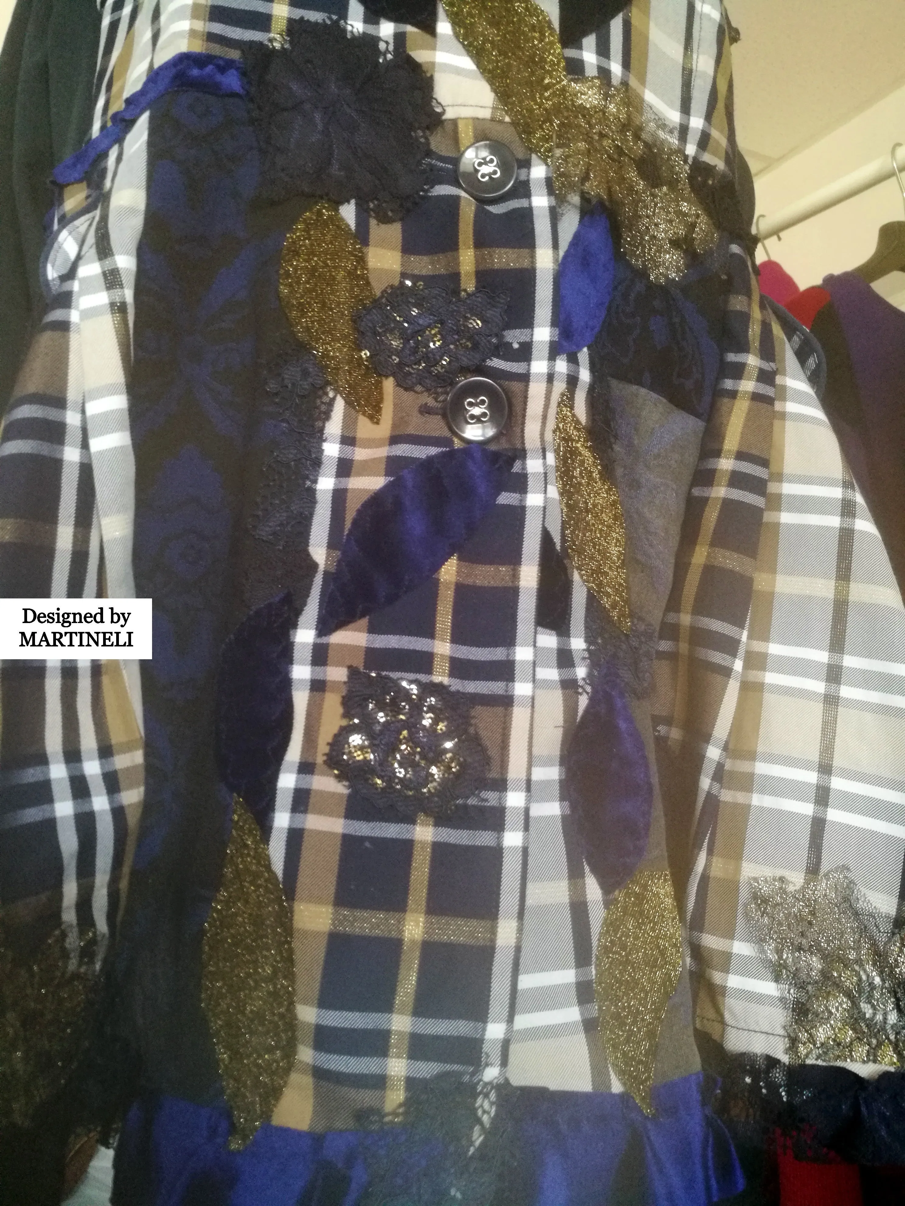 Plus Size Sweatshirt Jacket 2XL Loose Plaid Duster Jacket