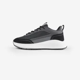 Premium Tech Runner | Black White