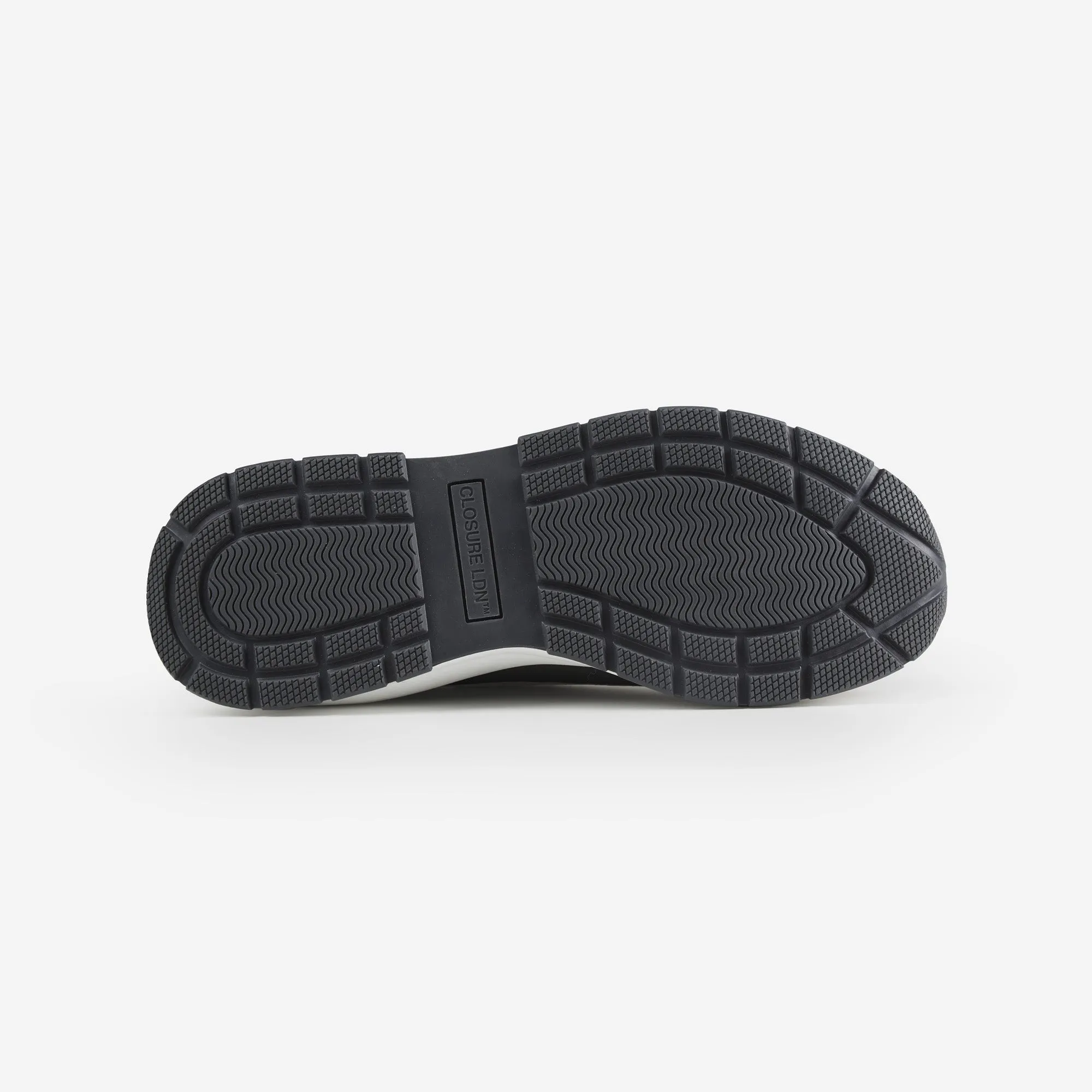 Premium Tech Runner | White Charcoal