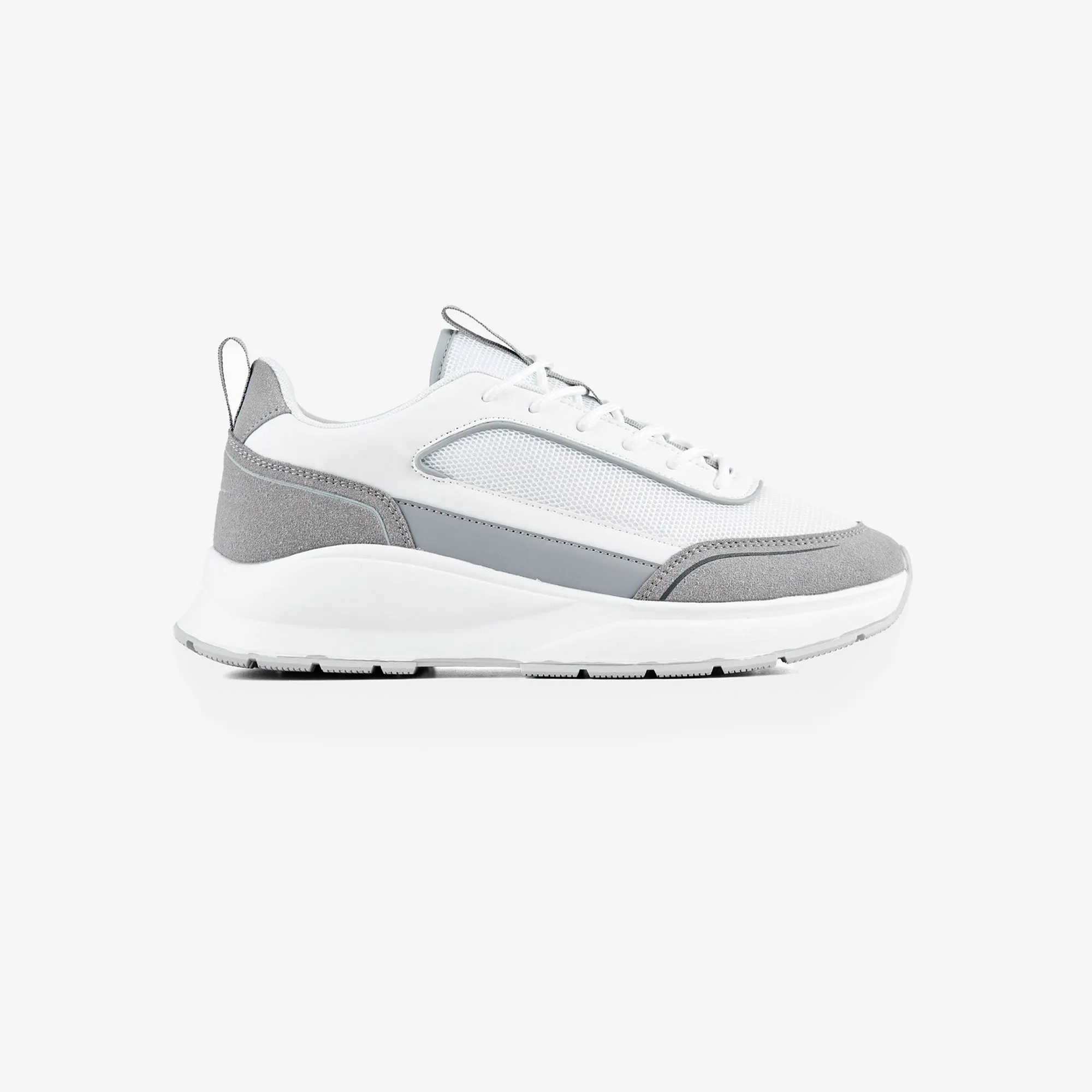 Premium Tech Runner | White/Grey