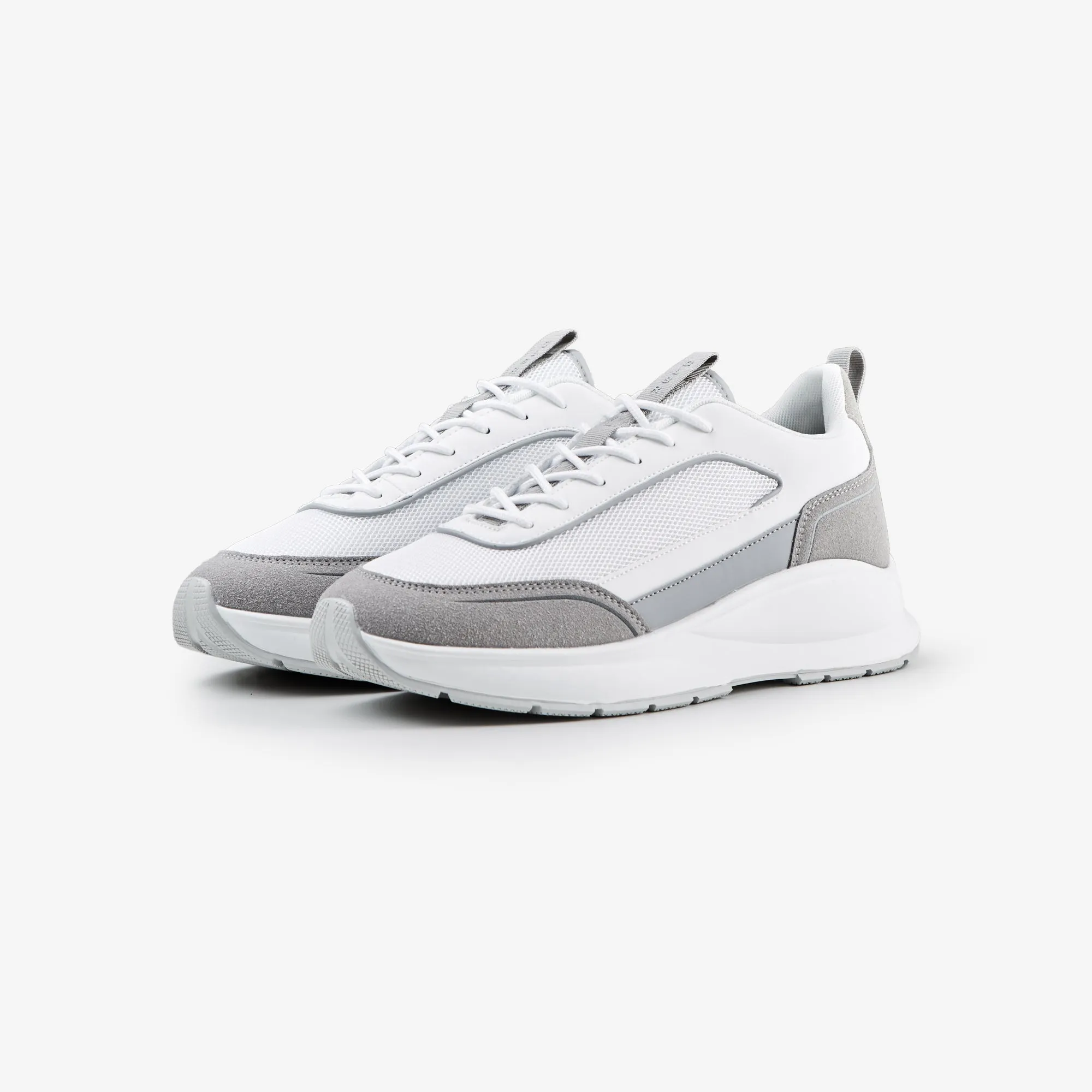 Premium Tech Runner | White/Grey