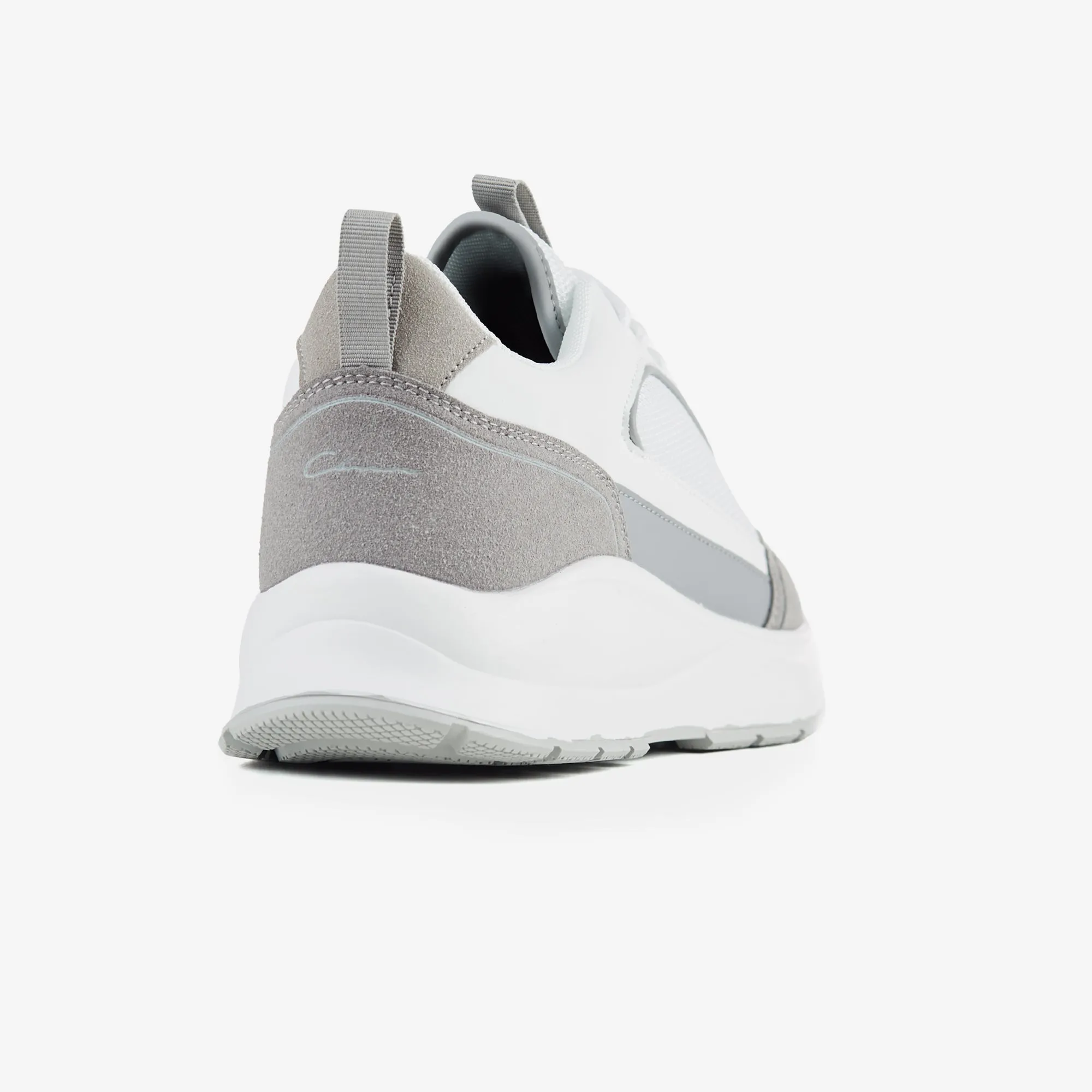 Premium Tech Runner | White/Grey