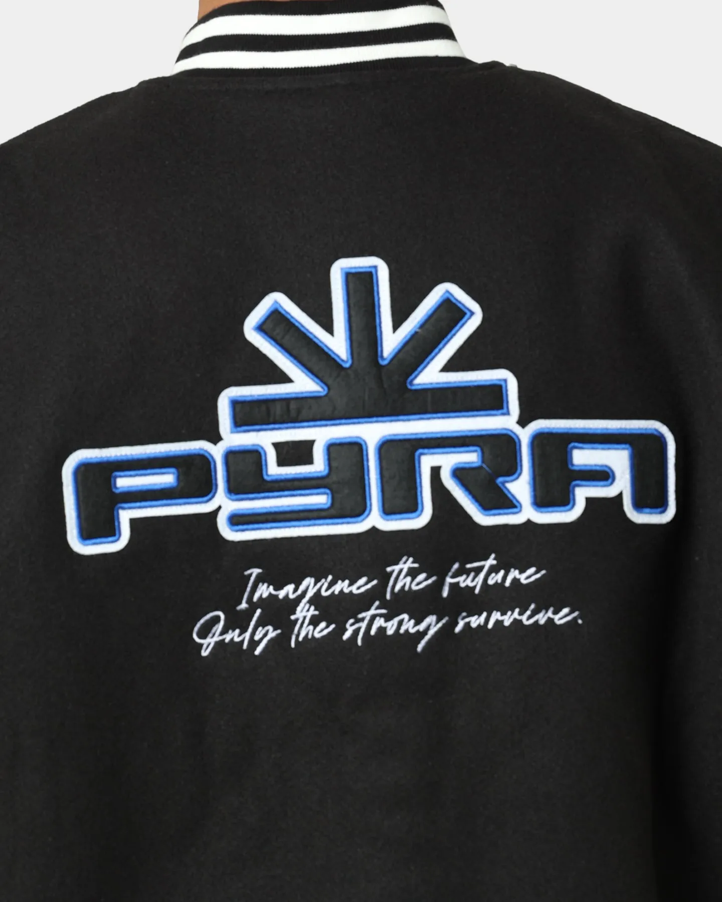Pyra Imagine Varsity Jacket Black/Blue
