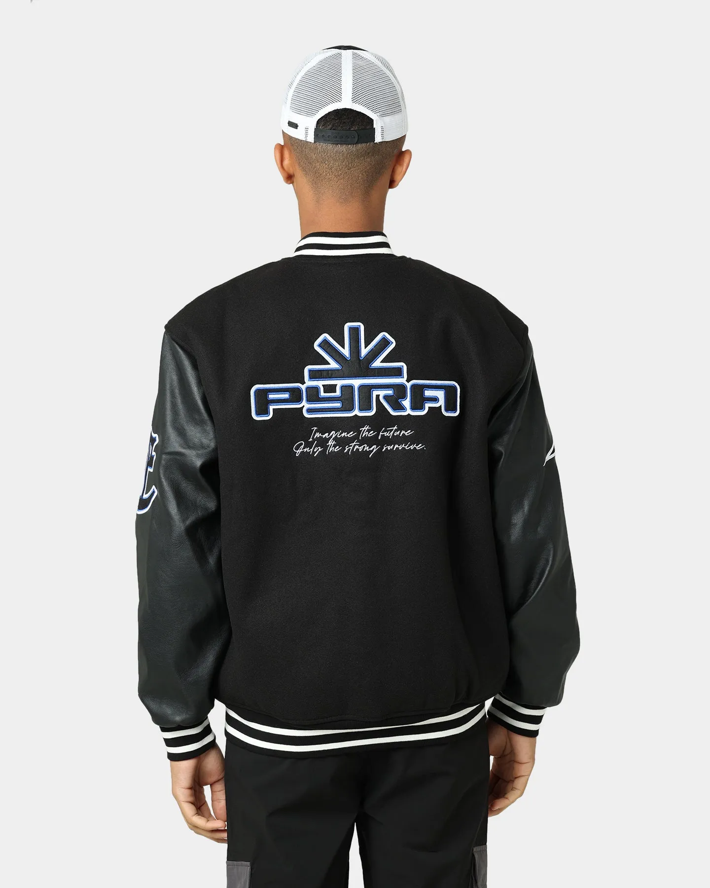 Pyra Imagine Varsity Jacket Black/Blue