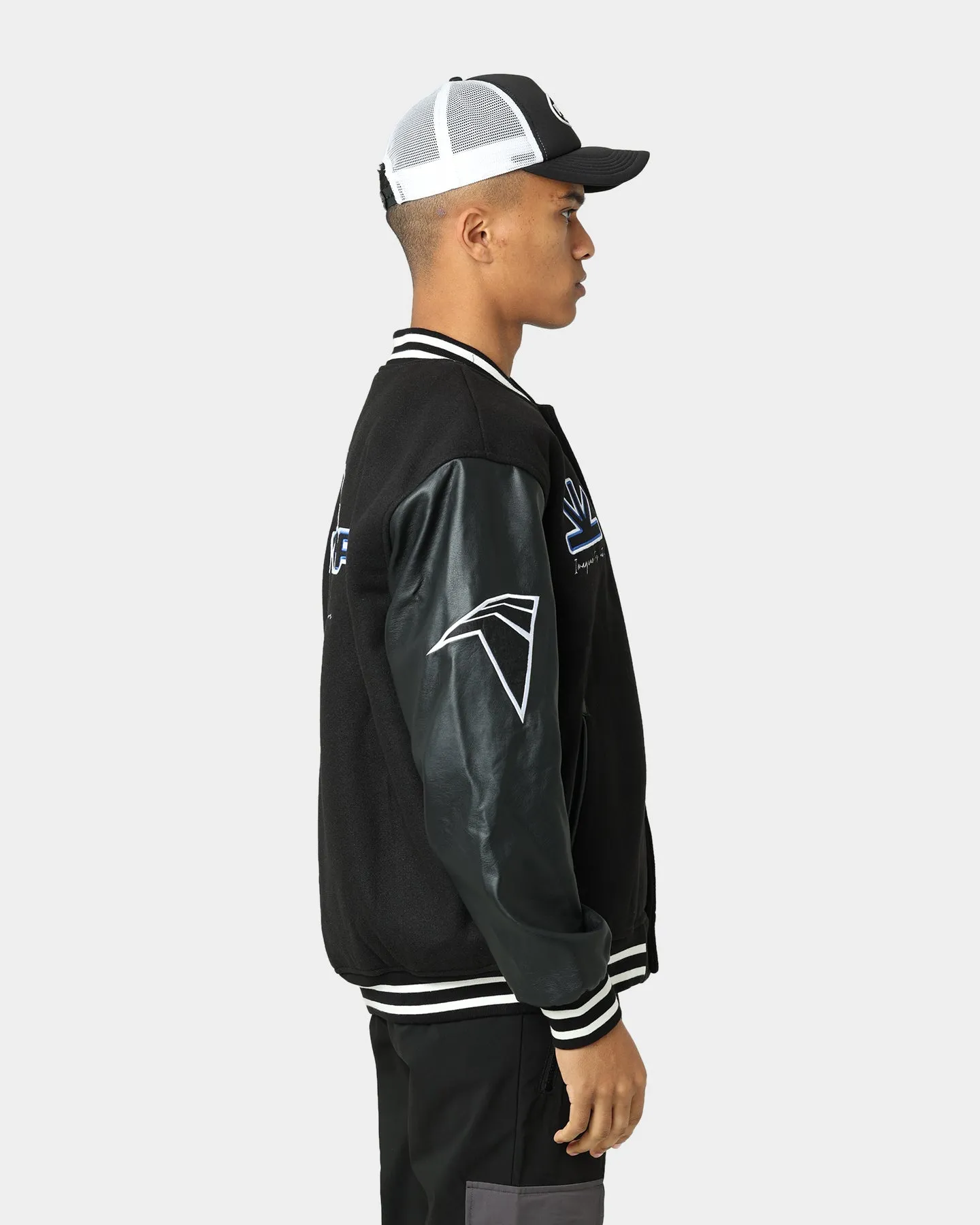 Pyra Imagine Varsity Jacket Black/Blue