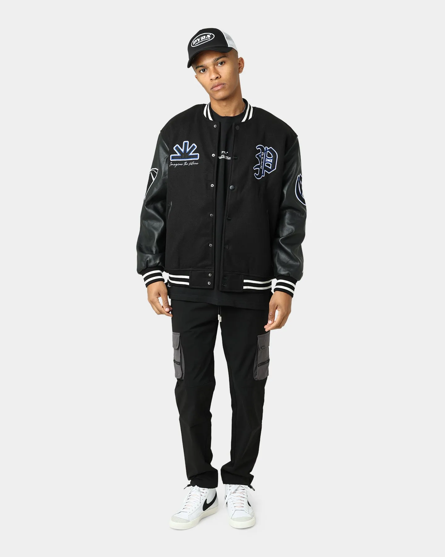 Pyra Imagine Varsity Jacket Black/Blue