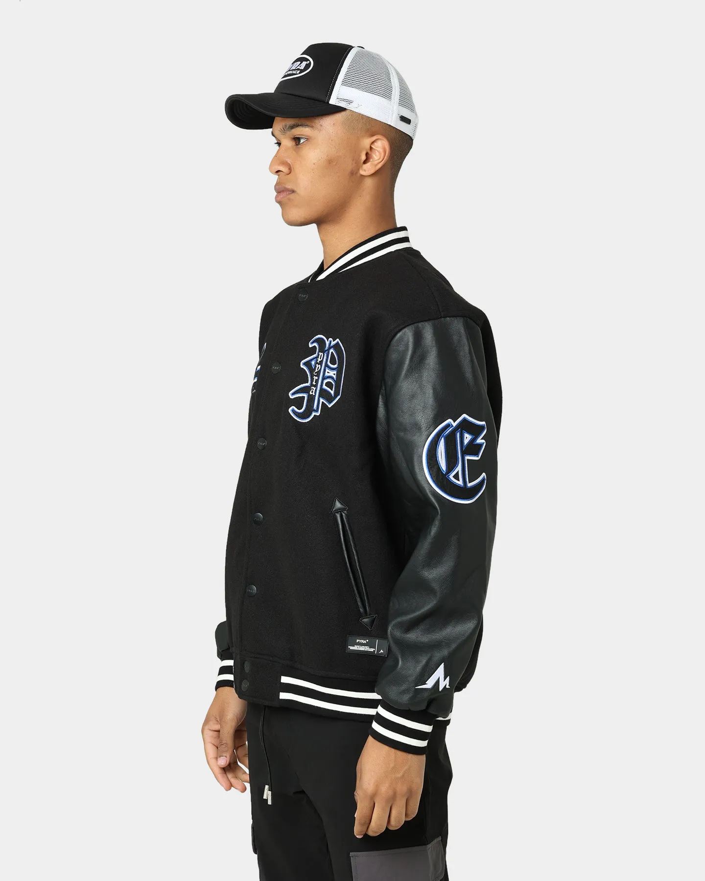 Pyra Imagine Varsity Jacket Black/Blue