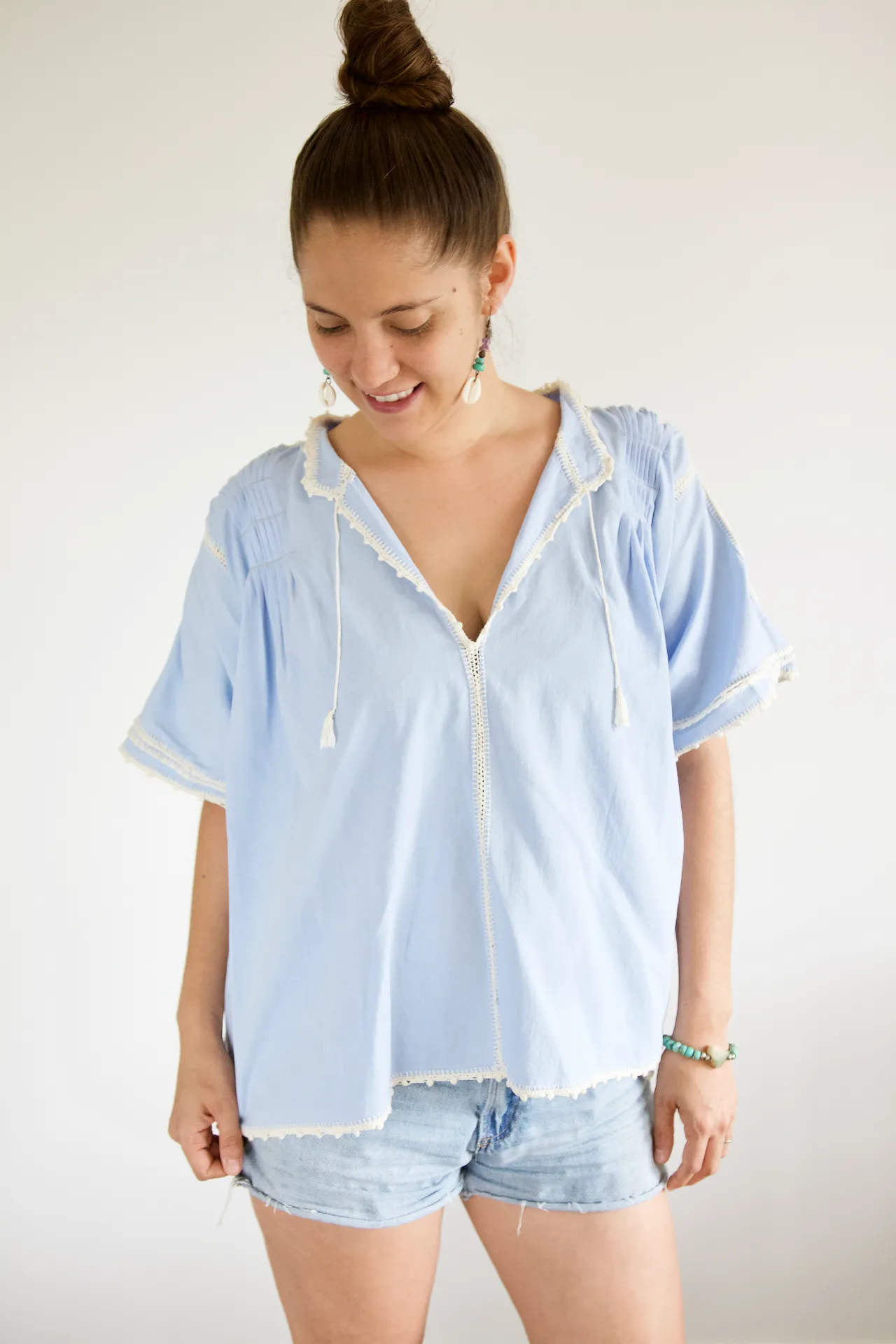 Rio Blouse - Blue