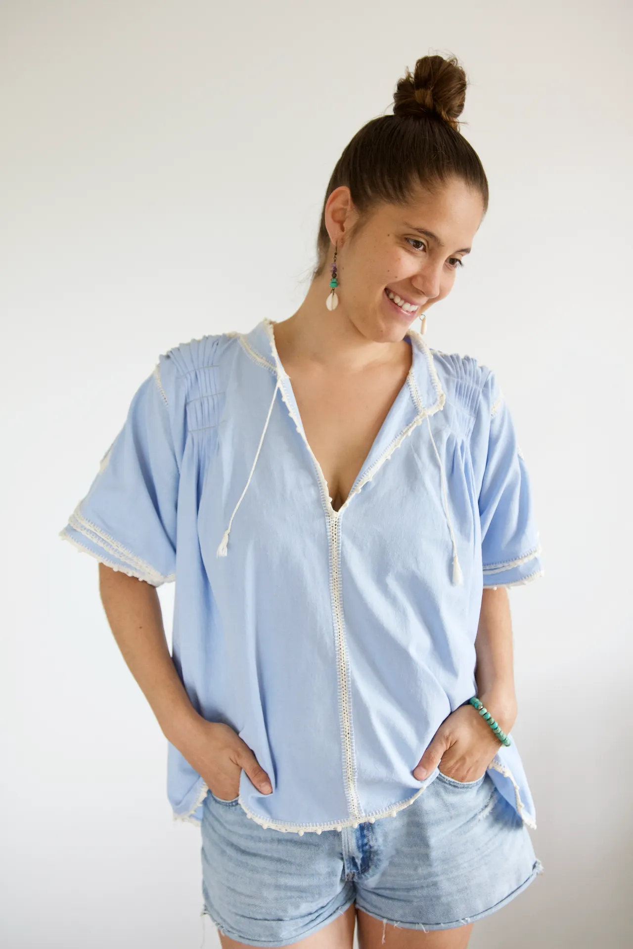 Rio Blouse - Blue