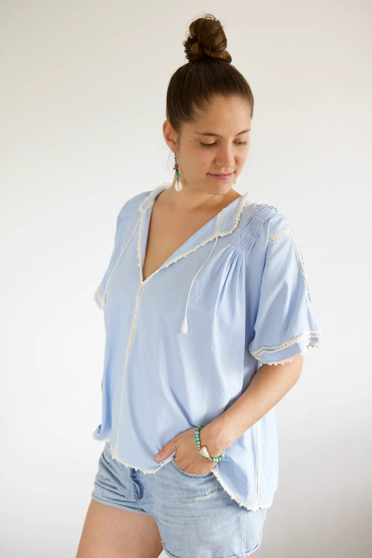 Rio Blouse - Blue