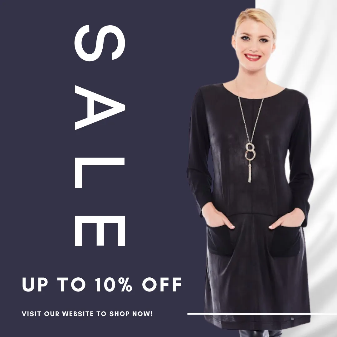 Shop Women's Long Sleeve Black Midi Dresses Online