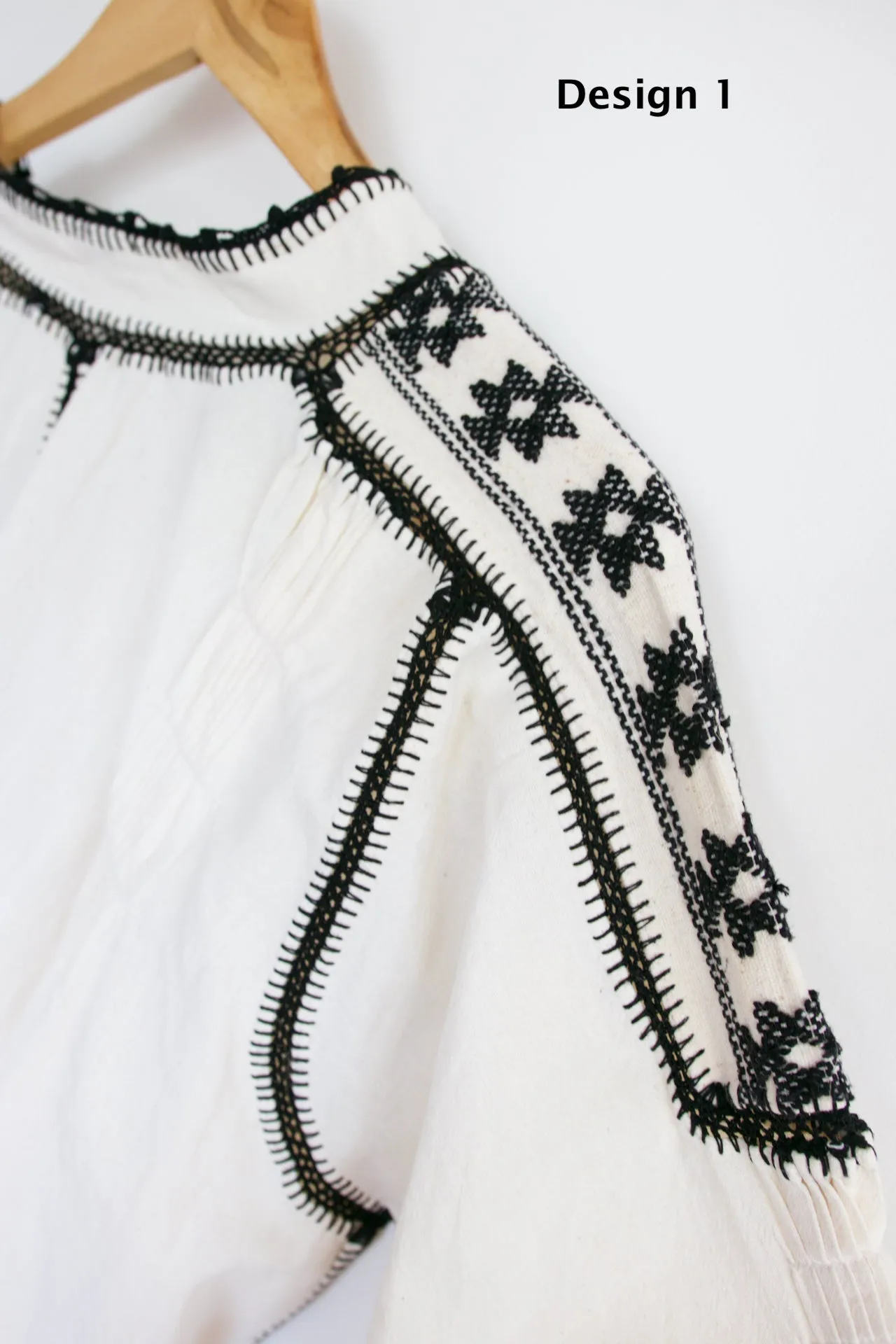 Sirena Blouse - Black Crochet