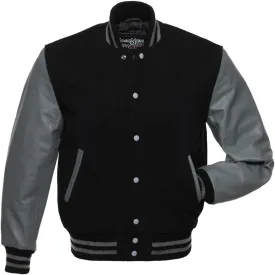Stewart & Strauss Original Varsity Letterman Jacket Since 1977 (48 Team Colors) Wool & Leather XXS to 6XL