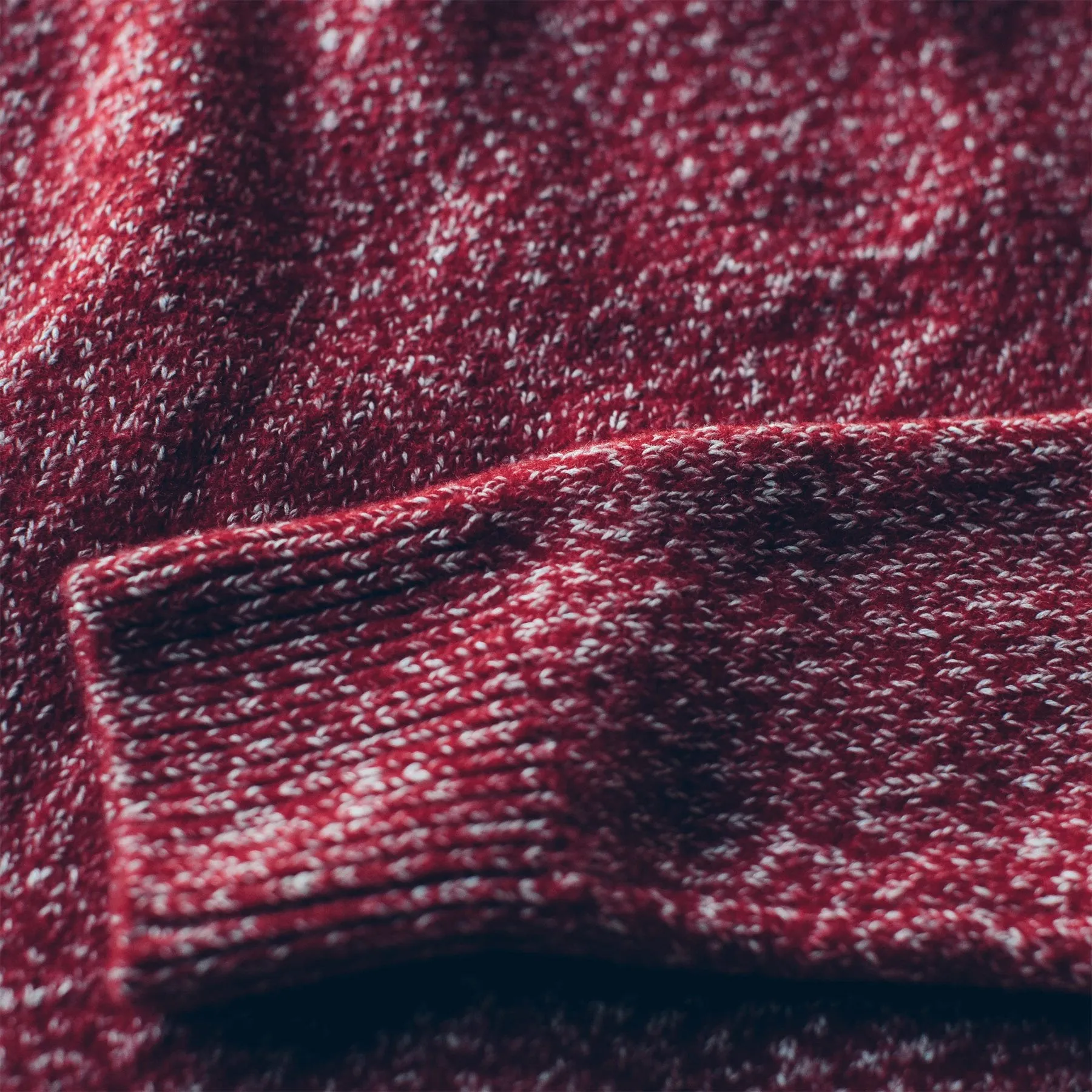 The Summit Sweater in Red