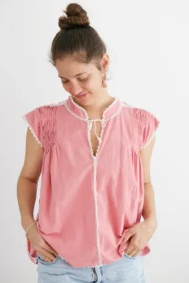 Victoria Blouse - Pink